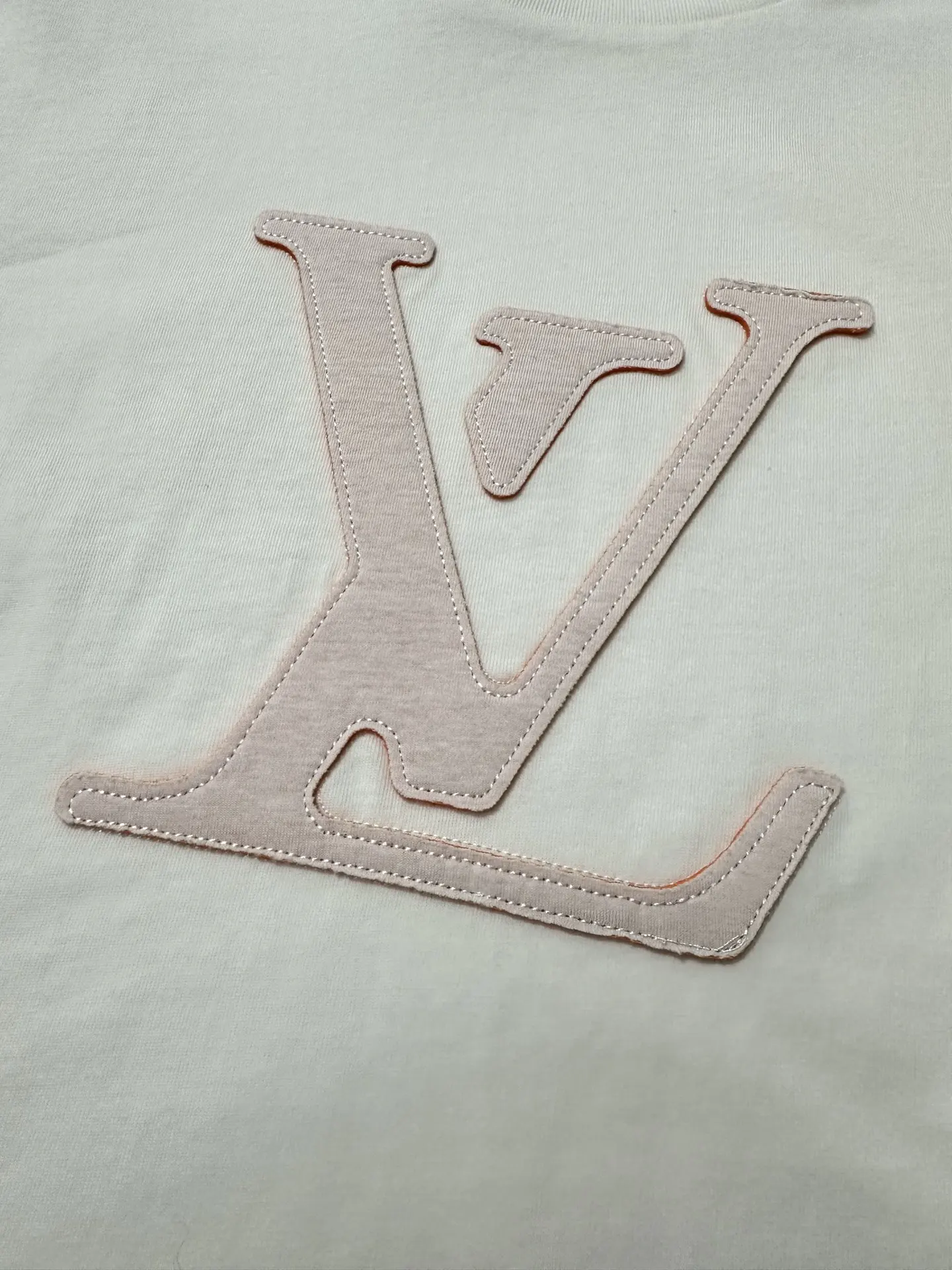 Laser-Cut Logo Cotton T-Shirt D21022285 — view 7