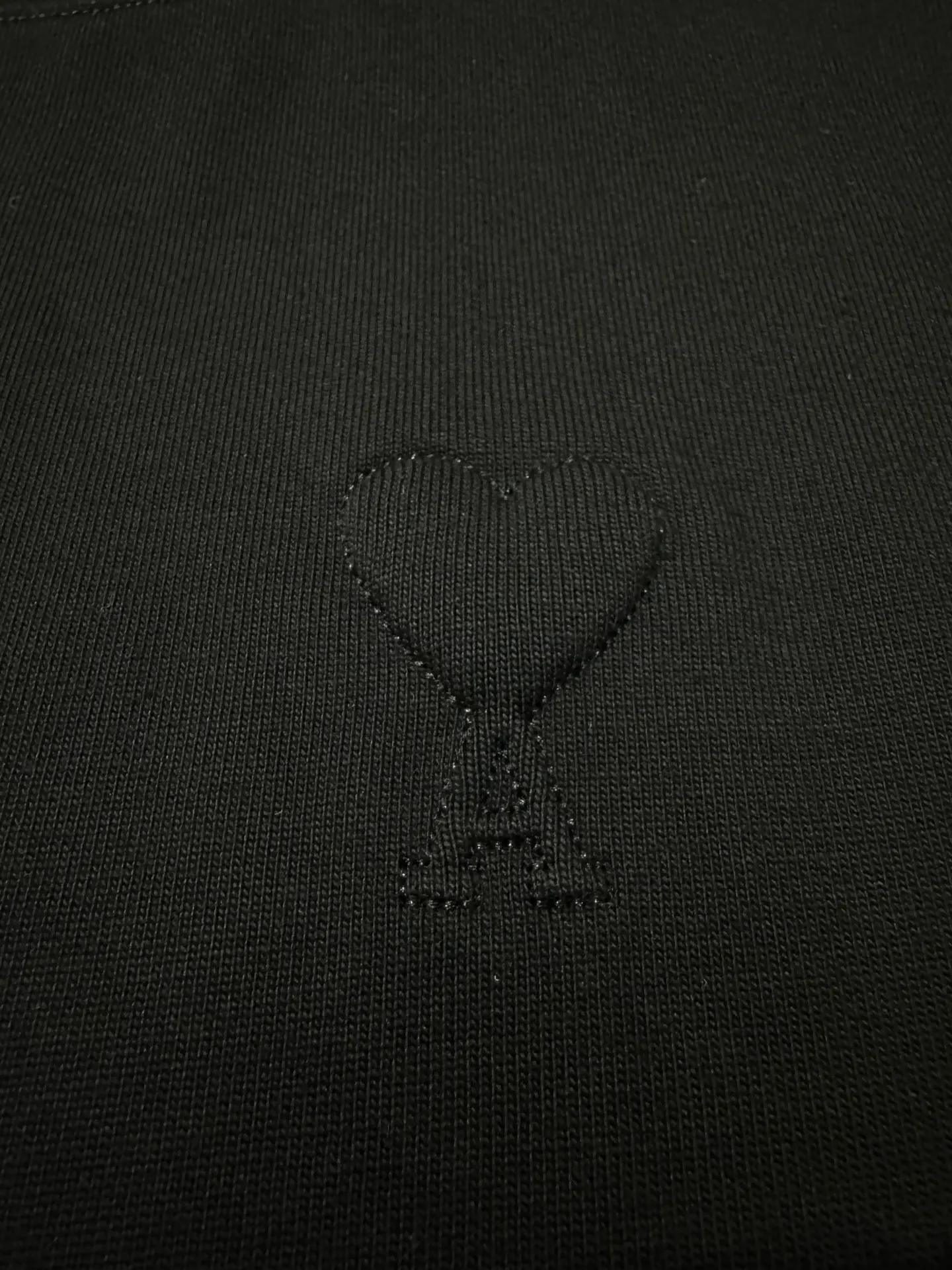 Ami de Coeur Tonal Embroidery Heavyweight T-Shirt D21022216 — view 7