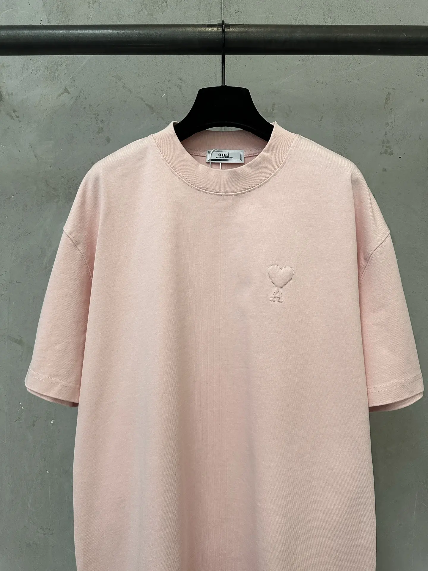 Ami de Coeur Embossed Cotton T-Shirt D21022218 — view 3