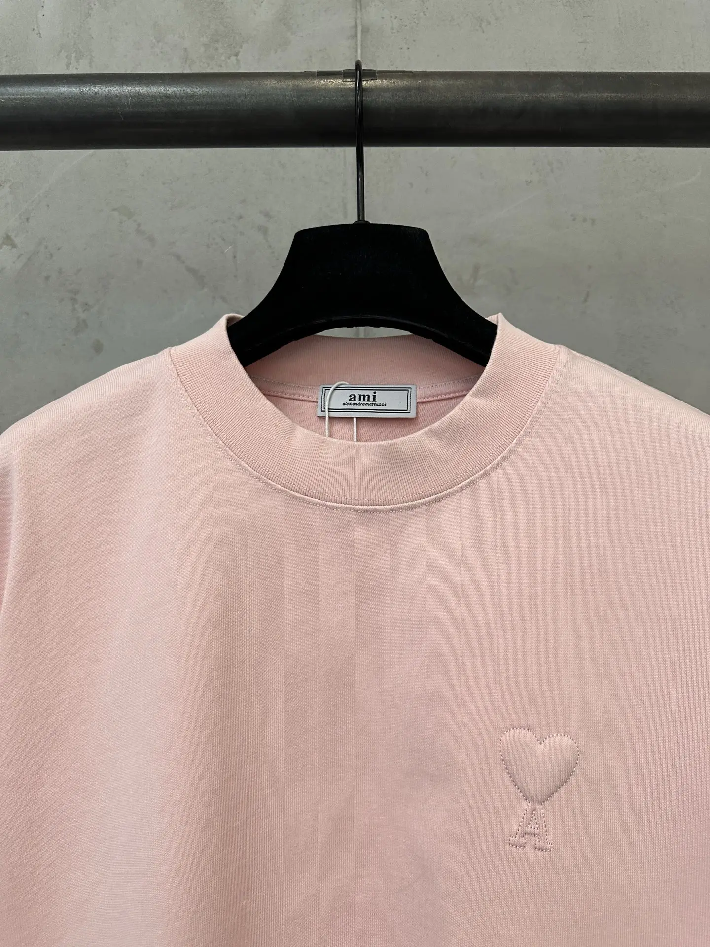 Ami de Coeur Embossed Cotton T-Shirt D21022218 — view 5