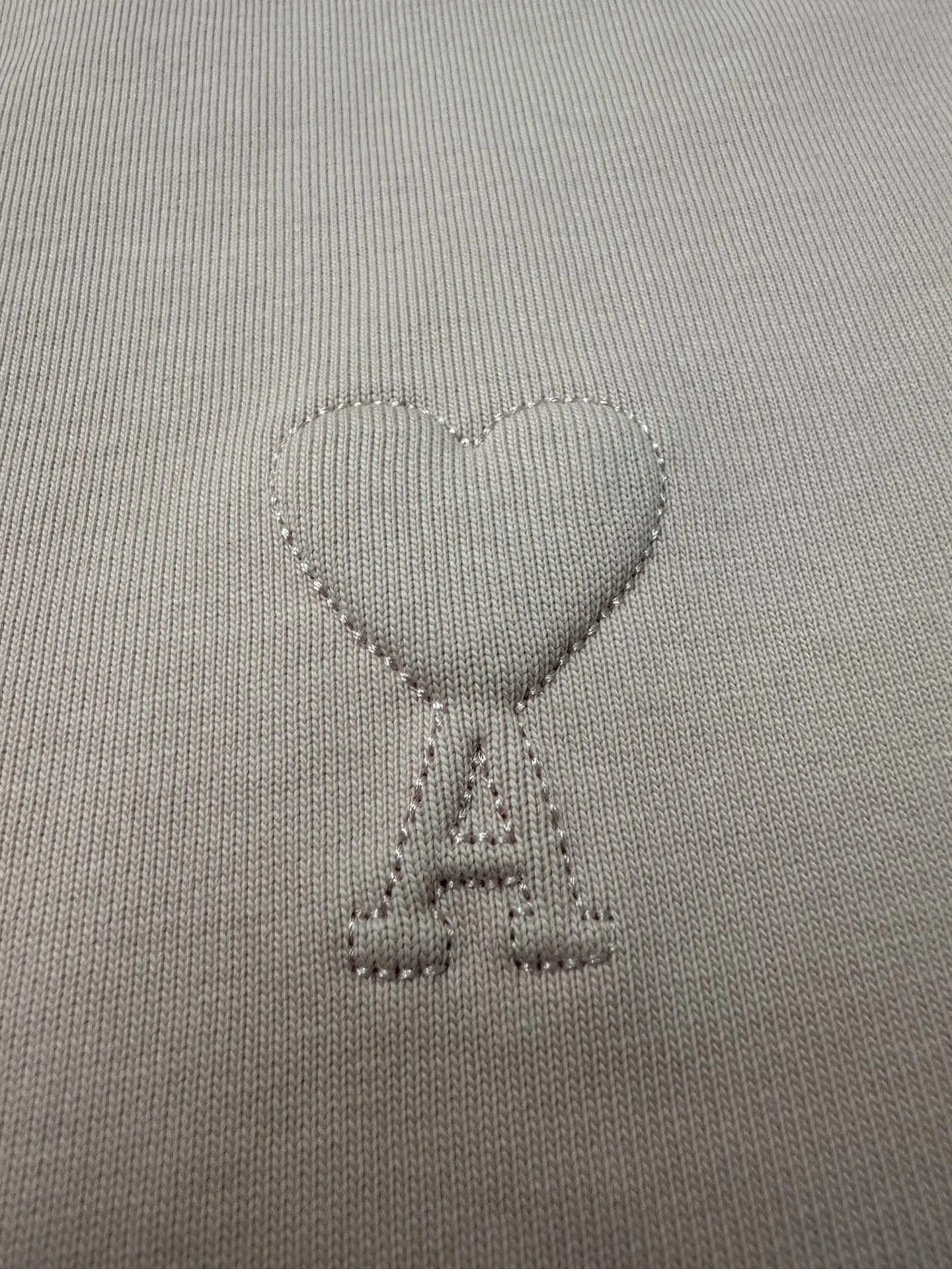 Ami de Coeur Embossed Cotton T-Shirt D21022218 — view 7