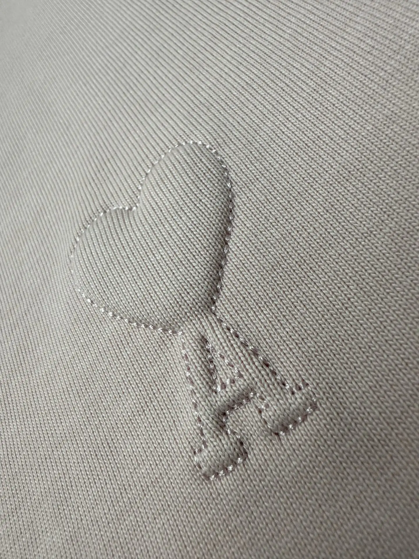 Ami de Coeur Embossed Cotton T-Shirt D21022218 — view 8