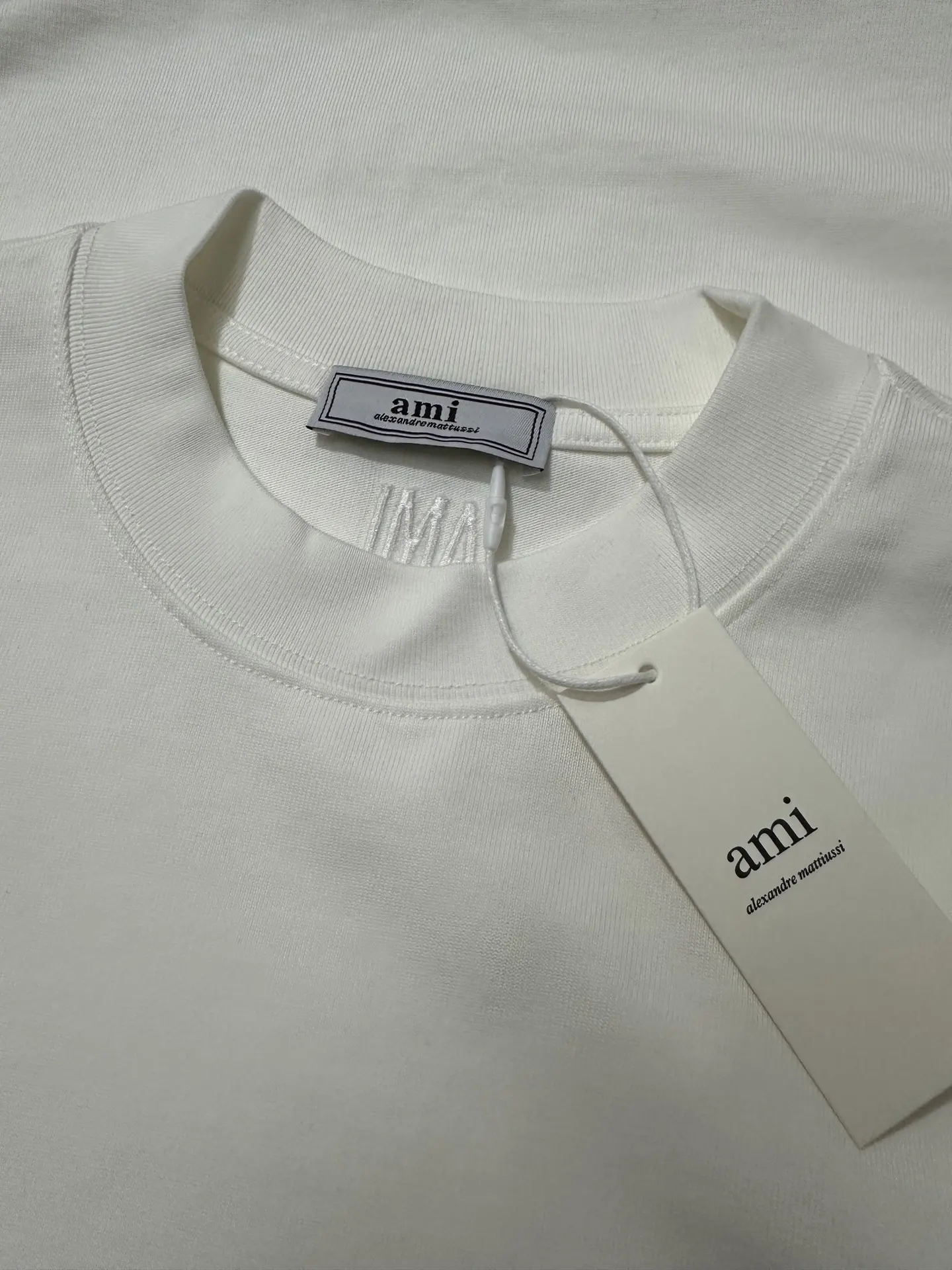Ami de Coeur Embroidered Heavyweight T-Shirt D21018902 — view 6