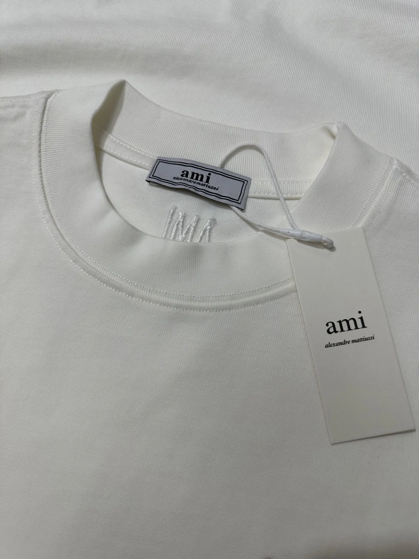 Ami de Coeur Heavyweight Cotton T-Shirt D21018900 — view 6