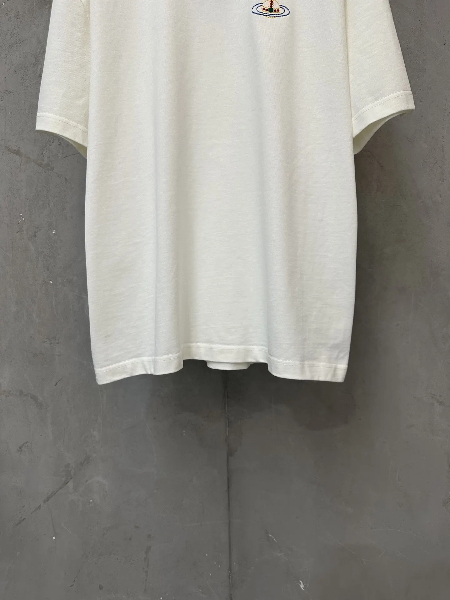 Orb Logo Embroidered Heavyweight Cotton T-Shirt D21023119 — view 4