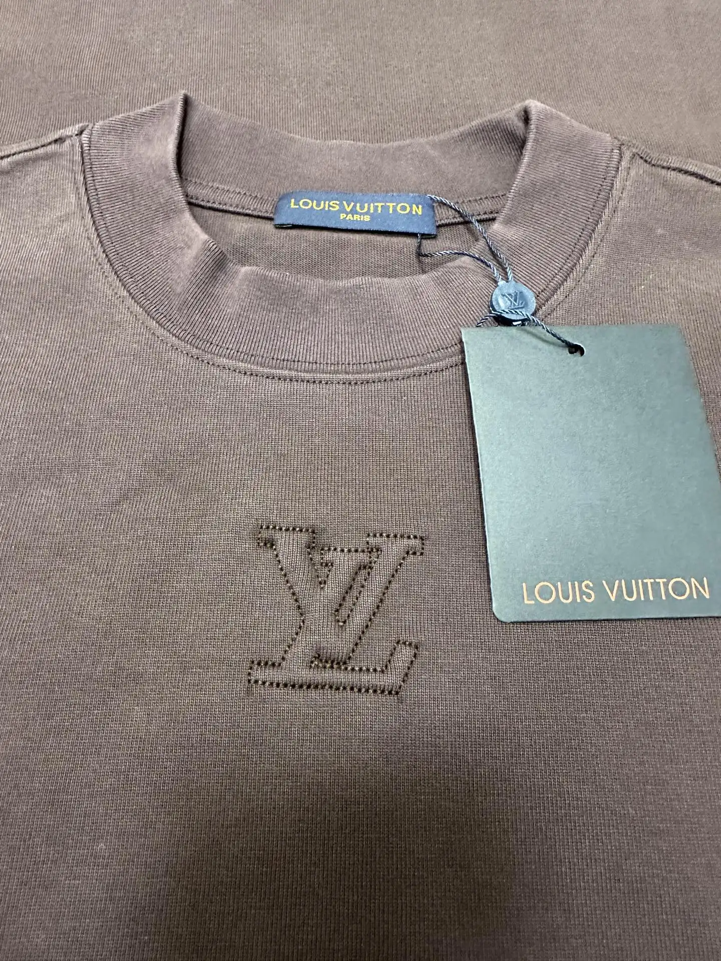 Embossed Logo Heavyweight Cotton T-Shirt D21020490 — view 6
