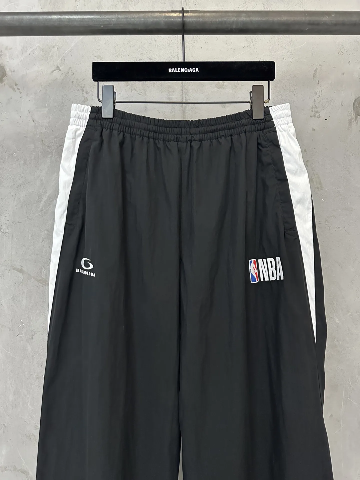 Balenciaga x NBA Embroidered Nylon Track Pants D21511550 — view 3