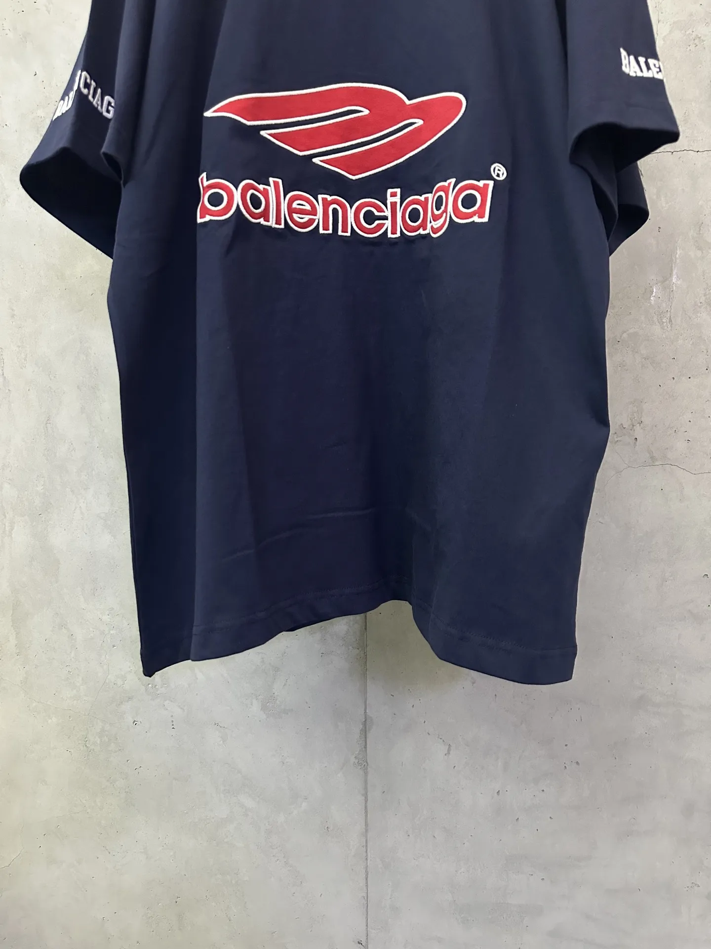 Football Series Embroidered Oversized T-Shirt D21511563 — view 4
