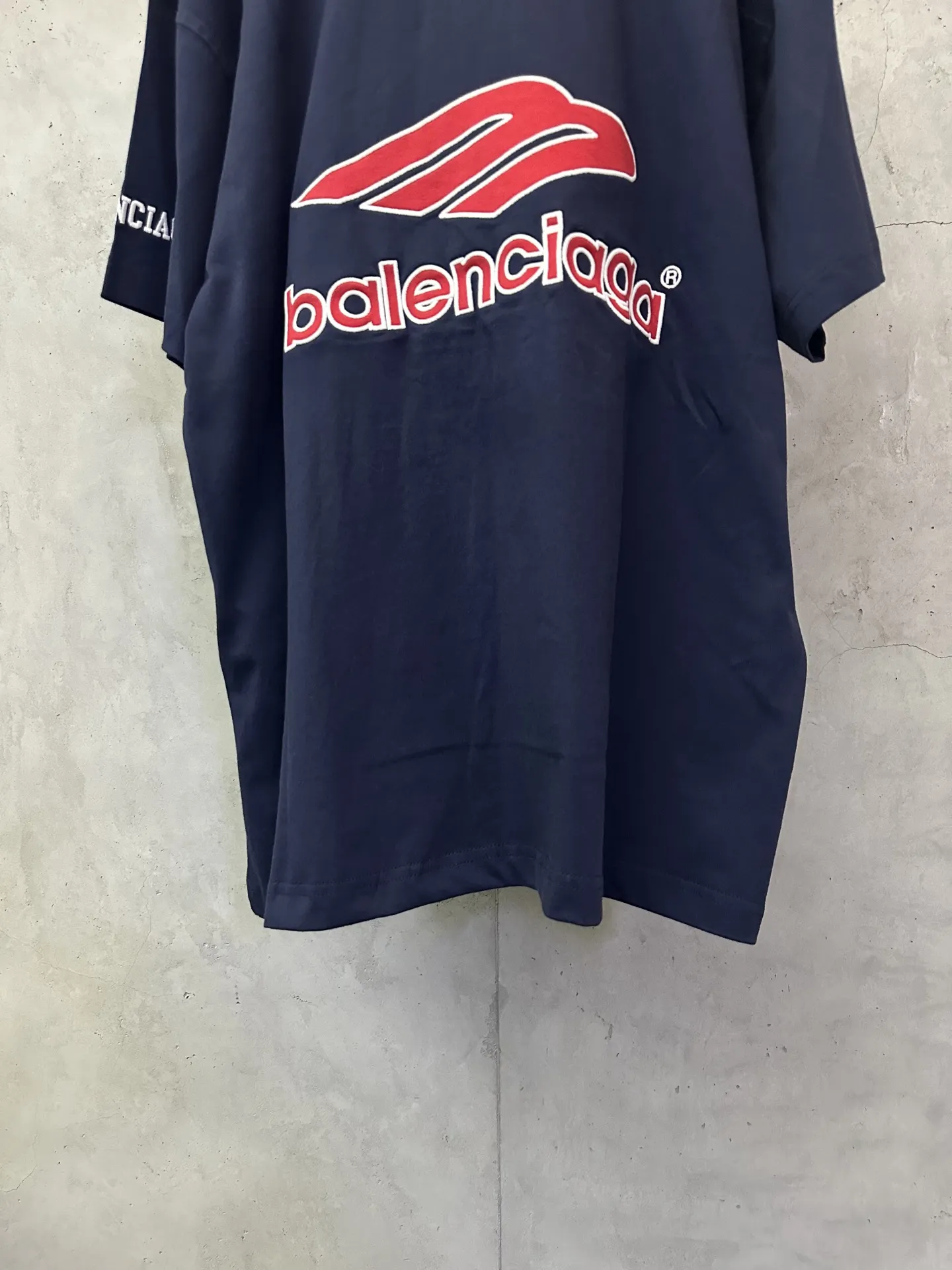 Football Series Embroidered Oversized T-Shirt D21511563 — view 6