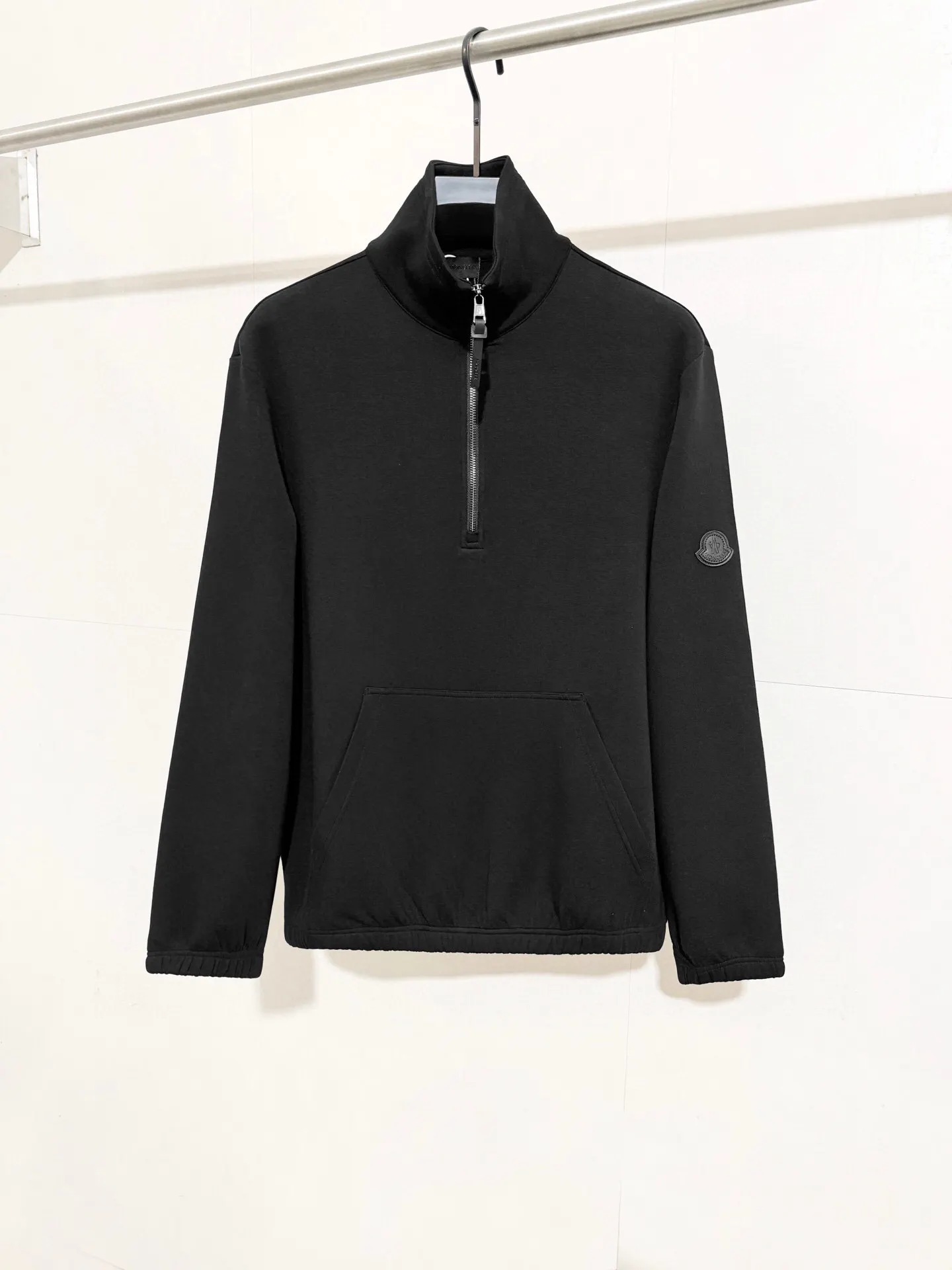 Moncler Half-Zip Cotton-Blend Sweatshirt D21520993