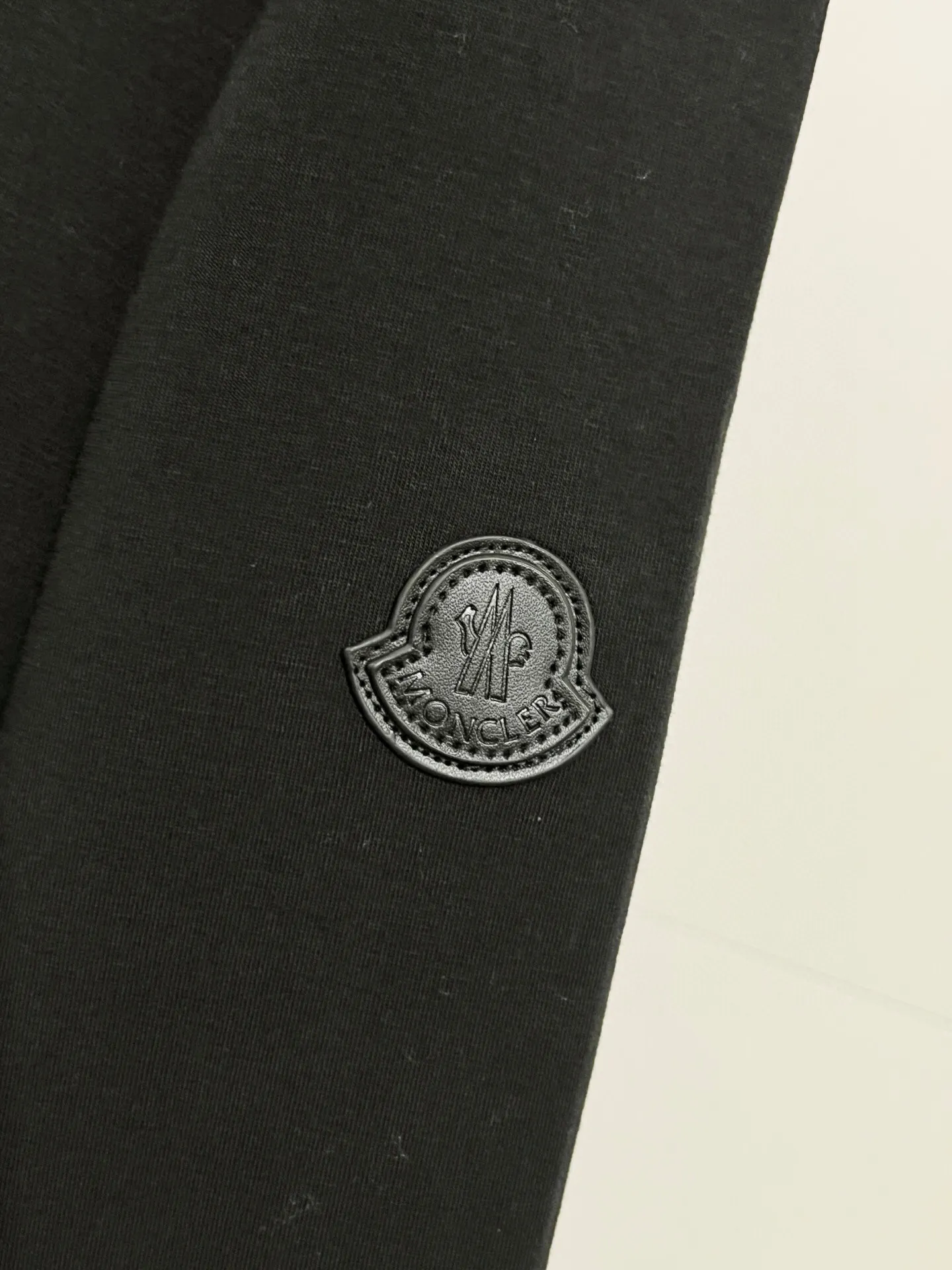 Moncler Half-Zip Cotton-Blend Sweatshirt D21520993 — view 4
