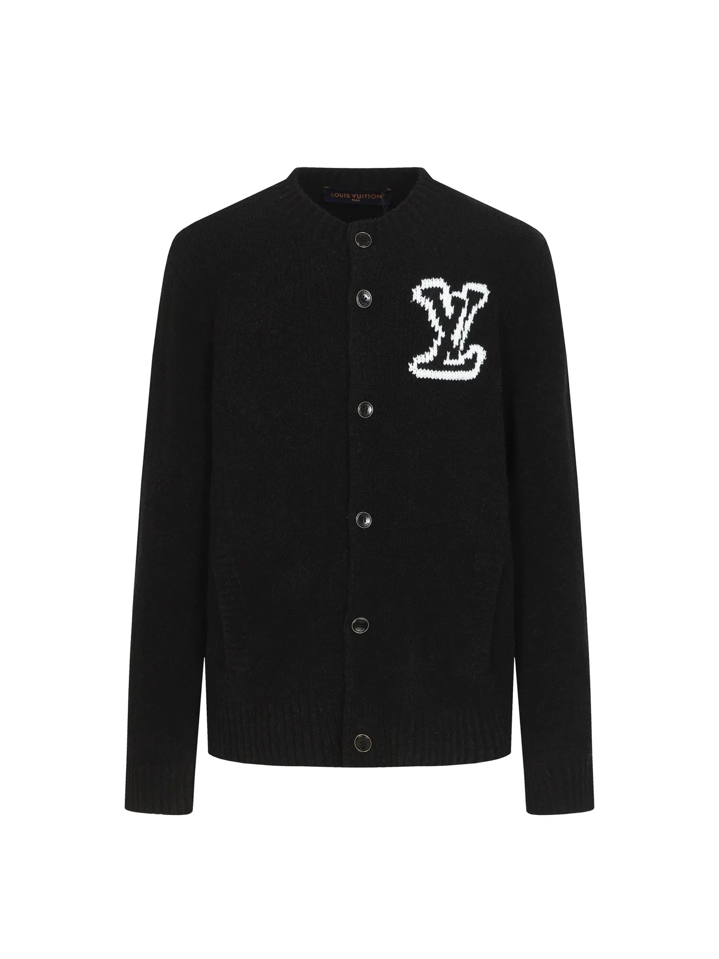 Logo Intarsia Wool-Blend Cardigan D22015983