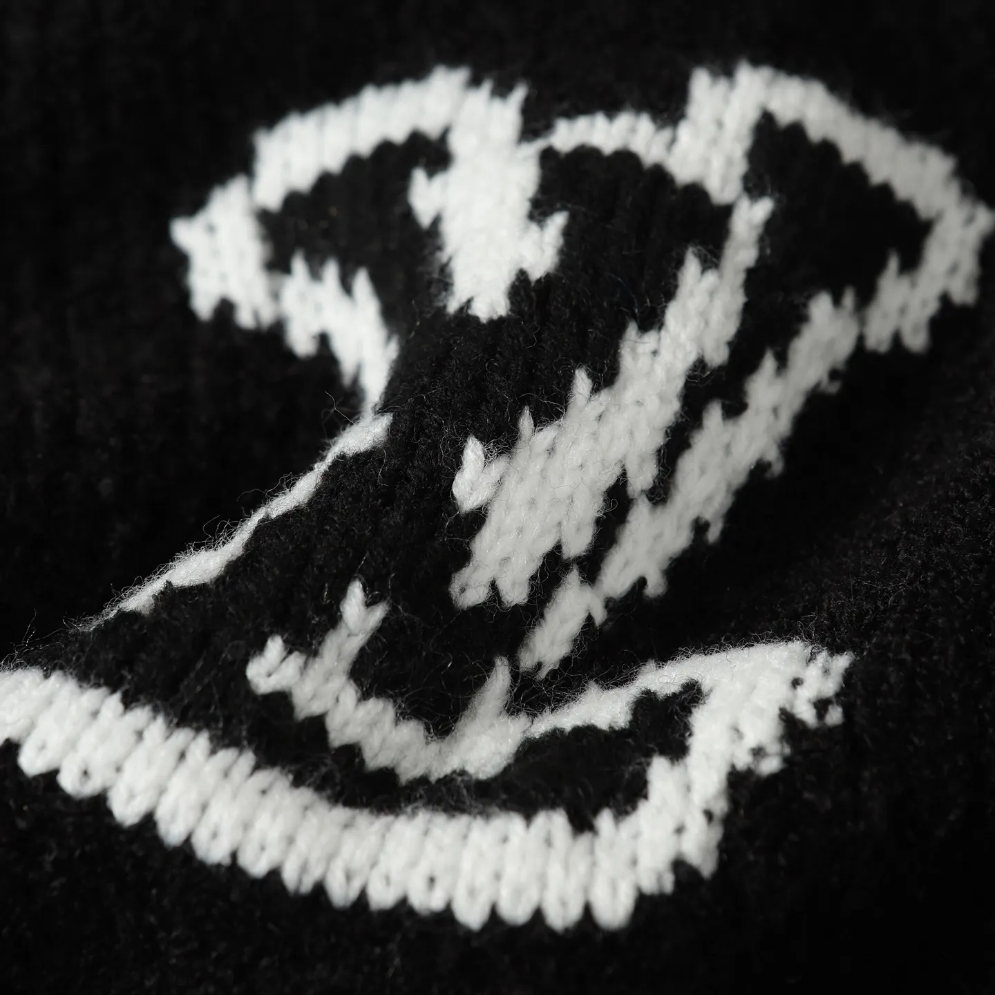 Logo Intarsia Wool-Blend Cardigan D22015983 — view 3