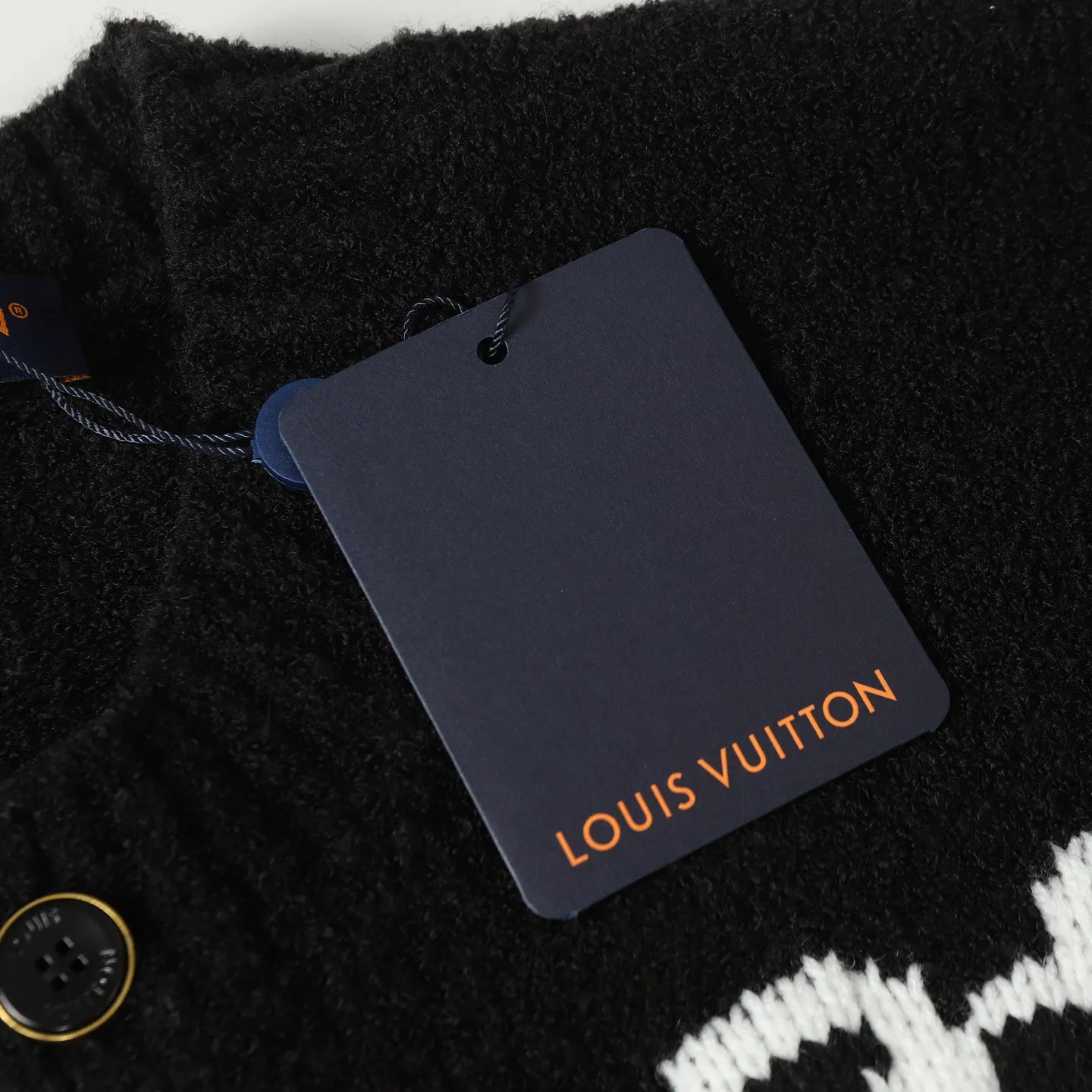 Logo Intarsia Wool-Blend Cardigan D22015983 — view 5