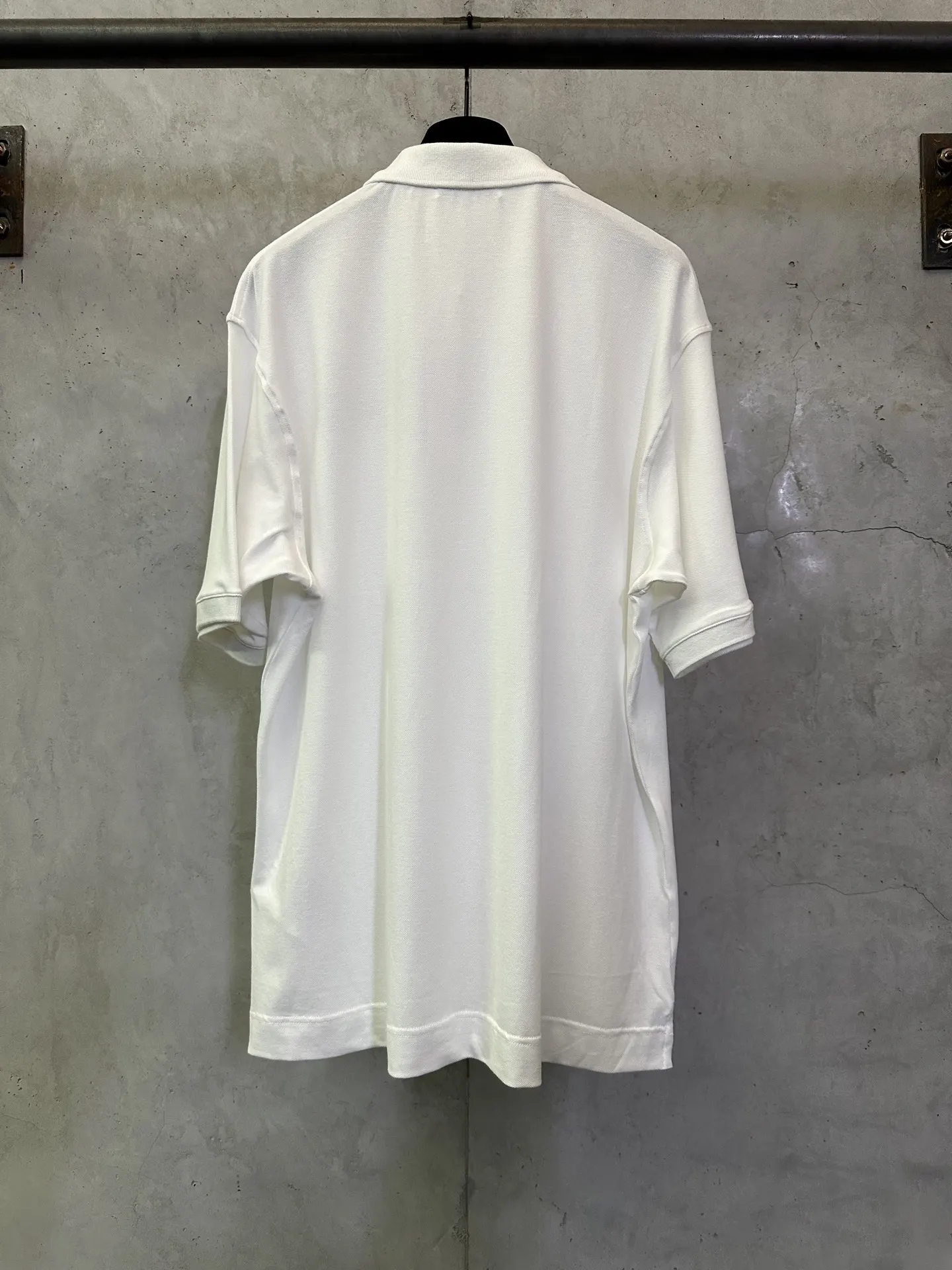 Logo-Embroidered Piqué Cotton Polo Shirt D22012397 — view 2