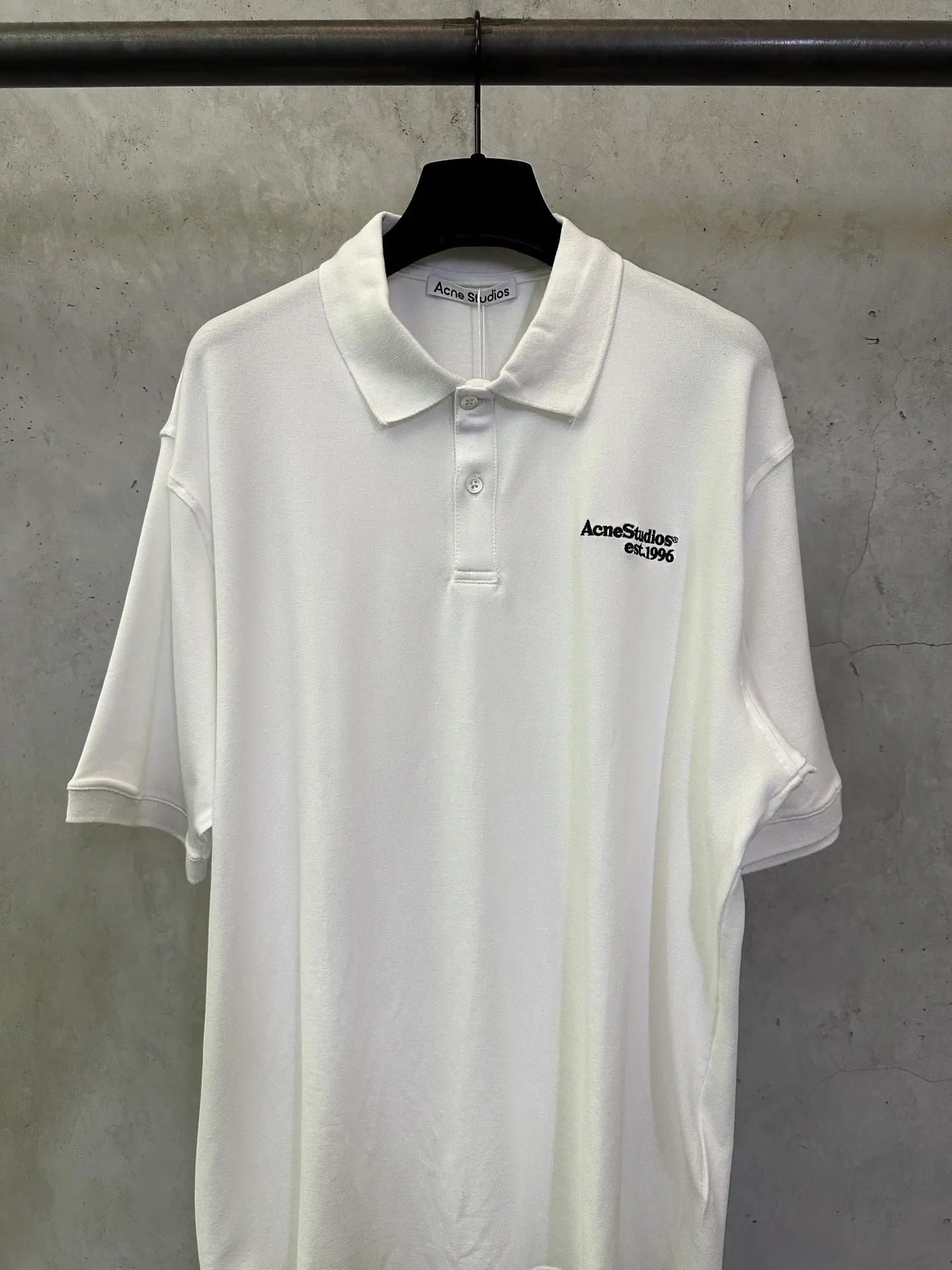 Logo-Embroidered Piqué Cotton Polo Shirt D22012397 — view 3