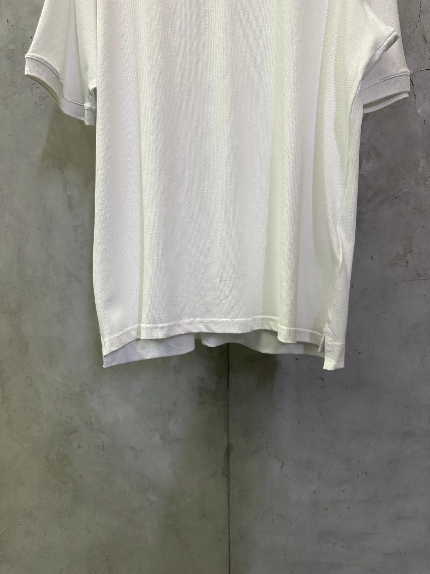 Logo-Embroidered Piqué Cotton Polo Shirt D22012397 — view 4