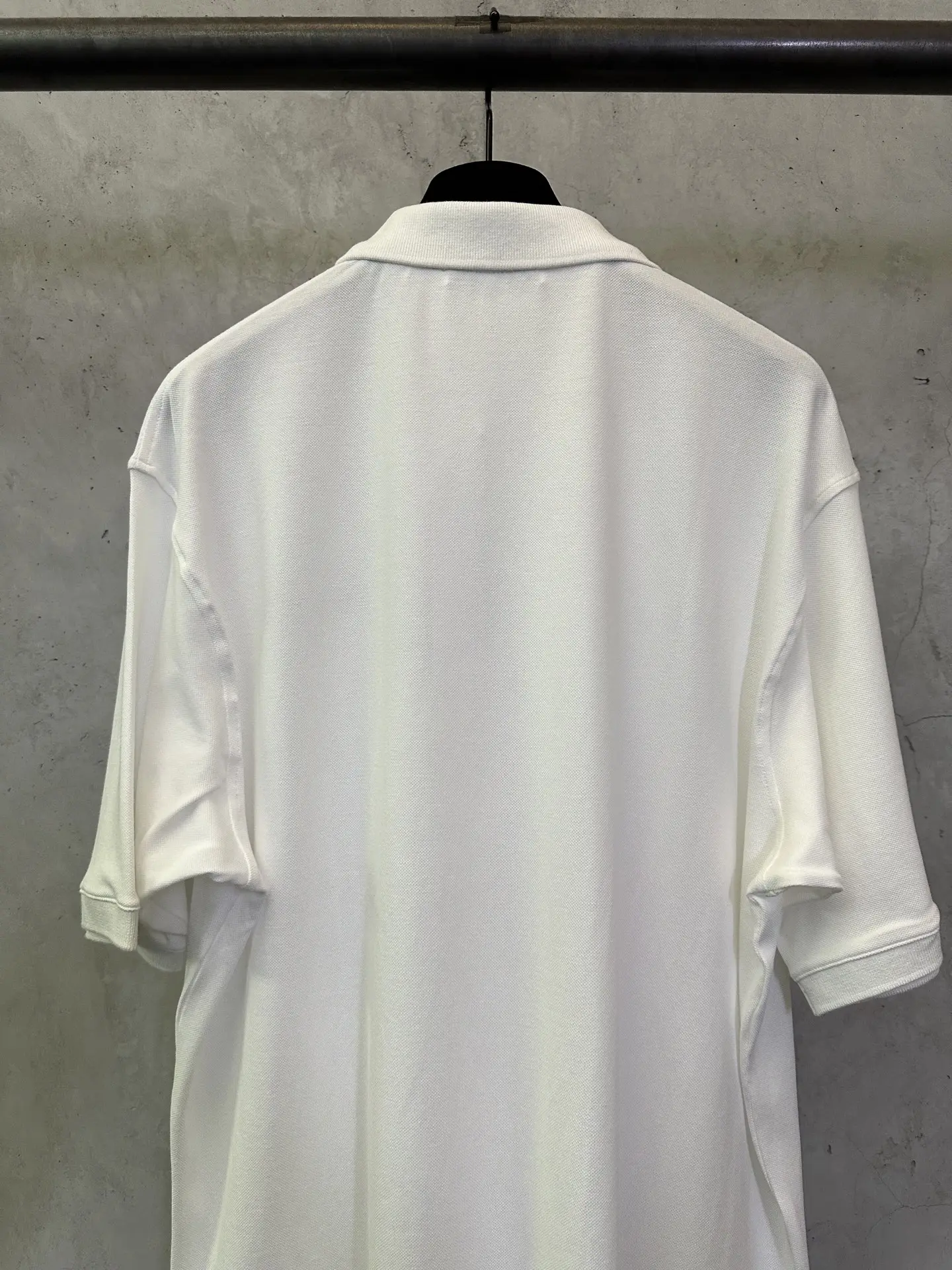 Logo-Embroidered Piqué Cotton Polo Shirt D22012397 — view 5