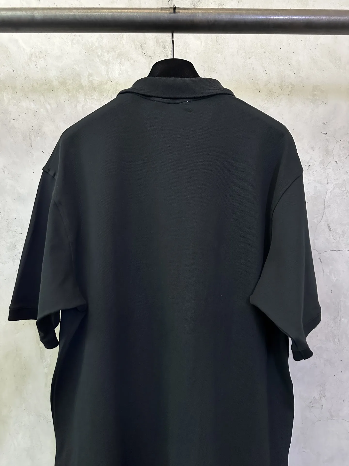 Logo-Embroidered Piqué Cotton Polo Shirt D22012396 — view 5