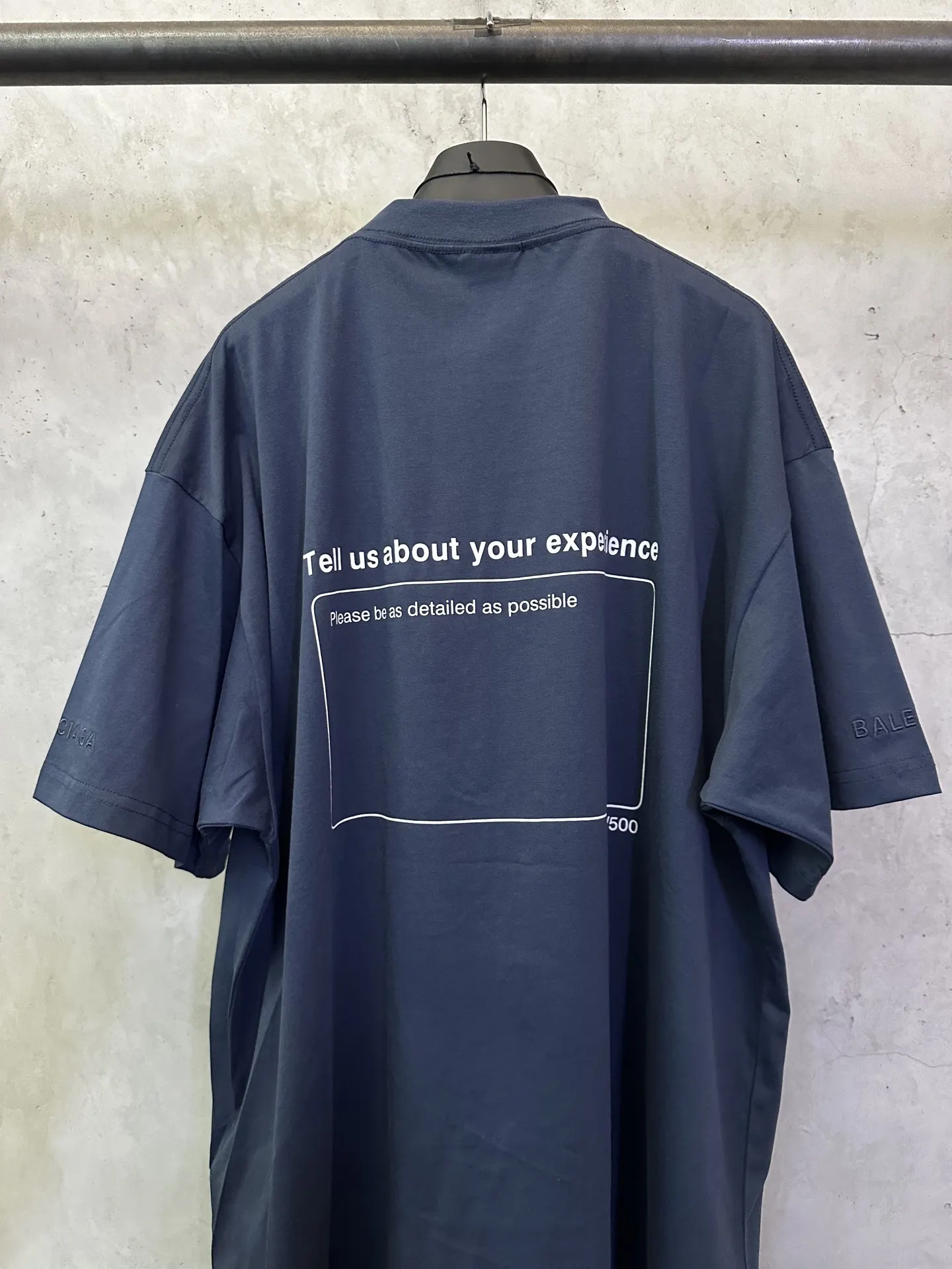 Star Embroidered Oversized T-Shirt D22011494 — view 5