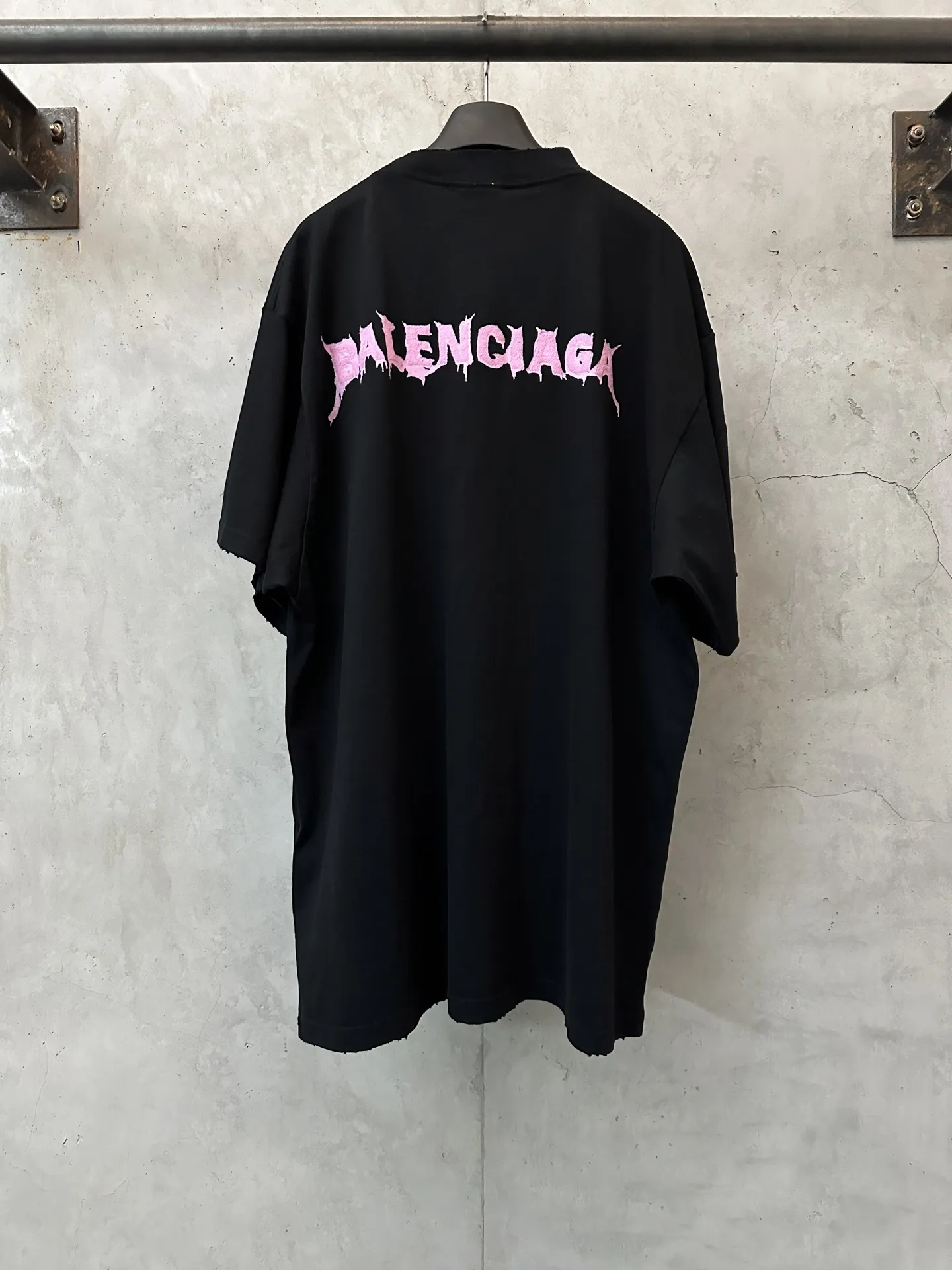 Logo Embroidery Oversized Cotton T-Shirt D22011909 — view 2