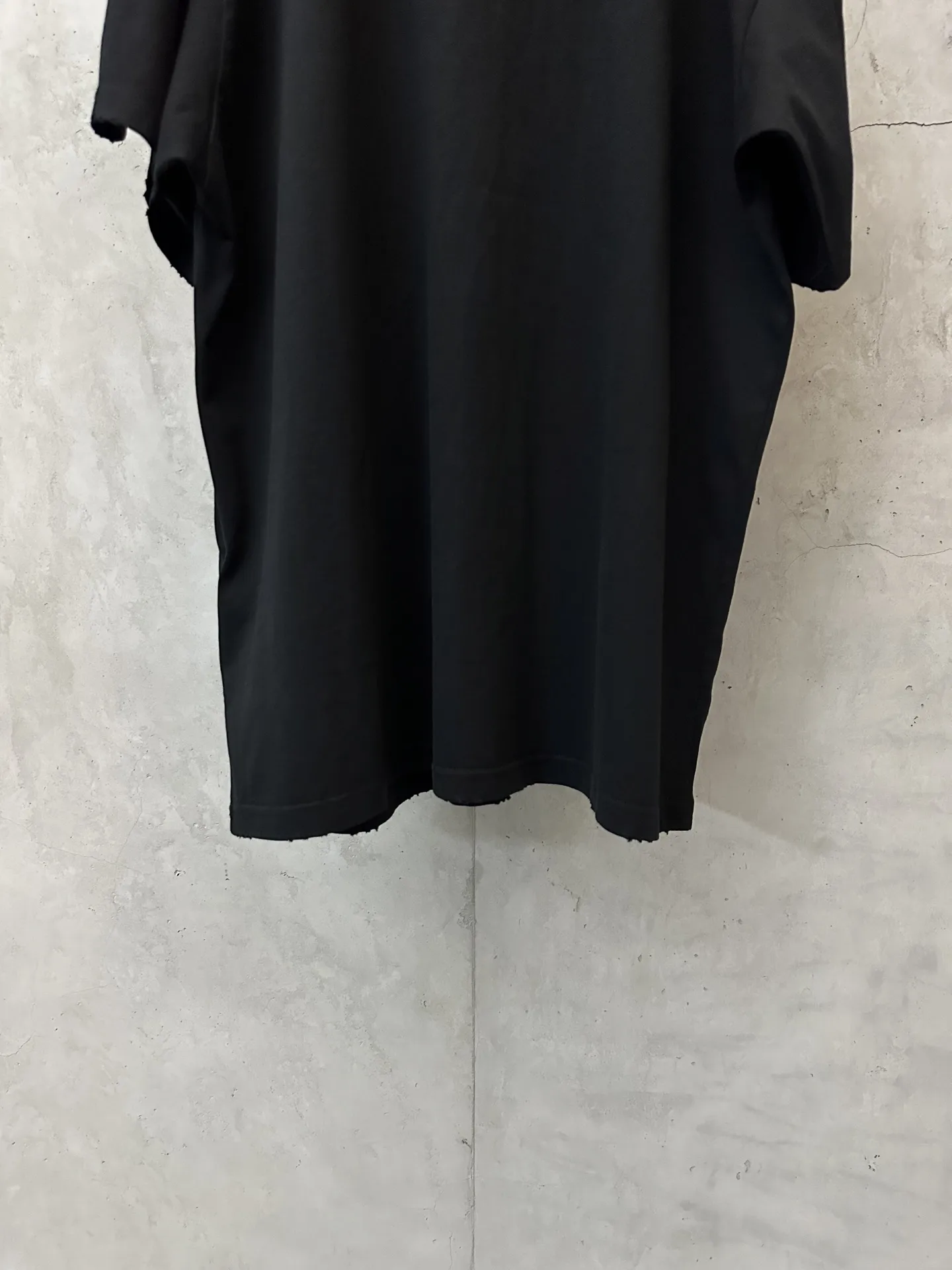 Logo Embroidery Oversized Cotton T-Shirt D22011909 — view 6