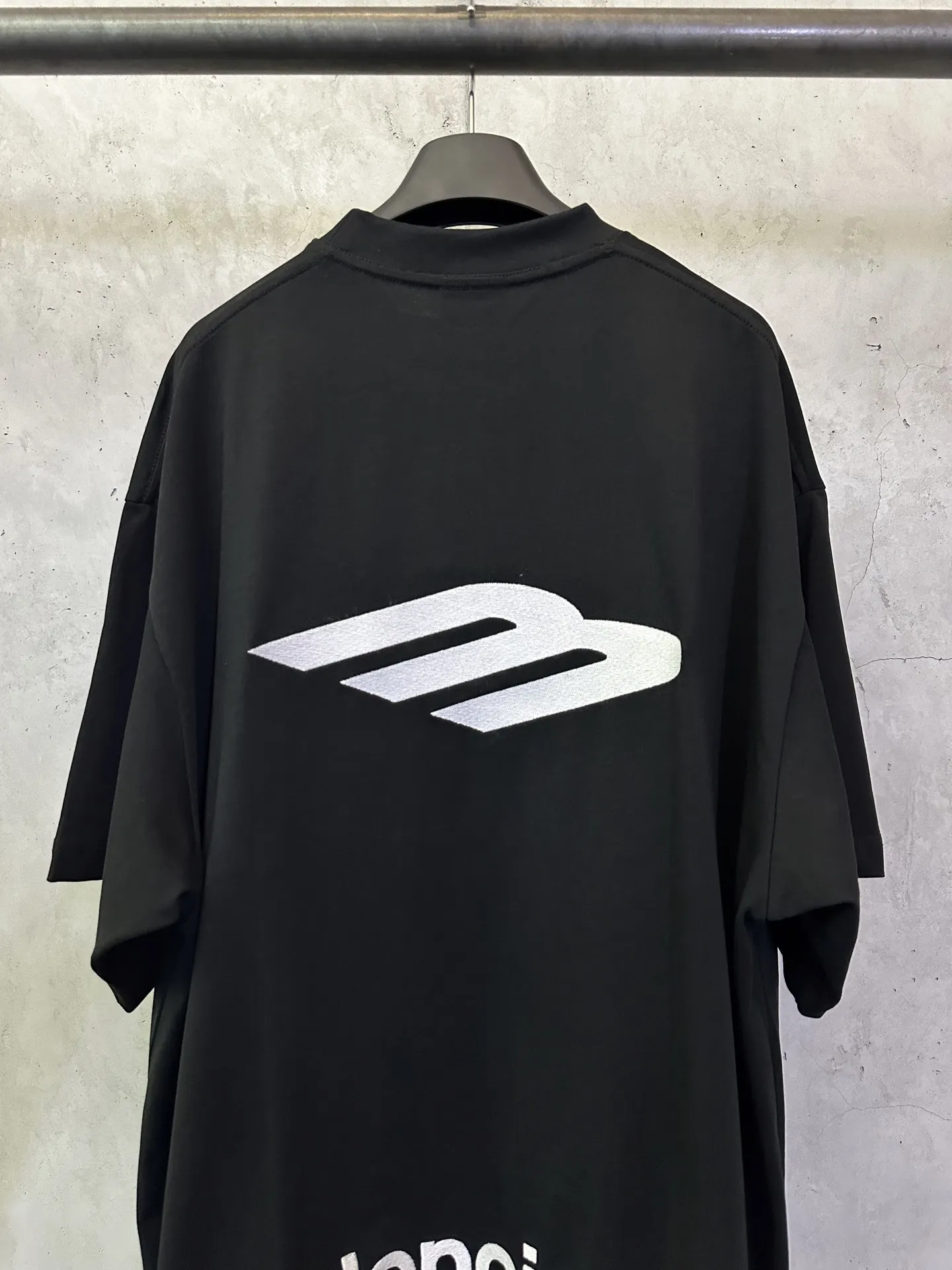 Logo Embroidered Oversized Cotton T-Shirt D22015286 — view 5