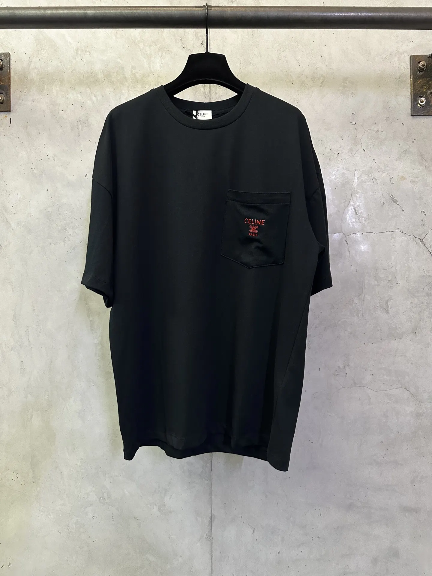 Logo-Embroidered Pocket Cotton T-Shirt D22012450
