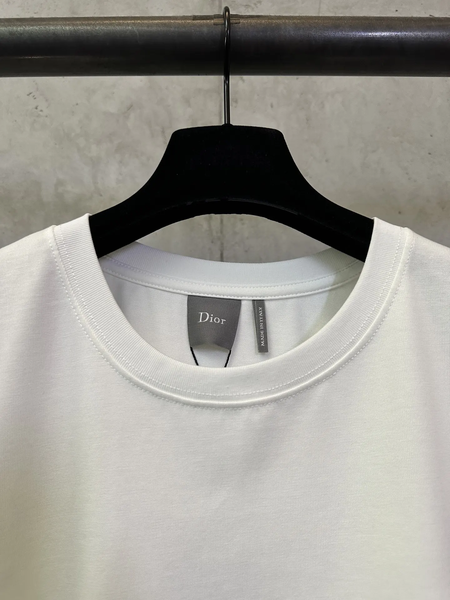 Clover Embroidered Cotton Jersey T-Shirt D22012402 — view 7