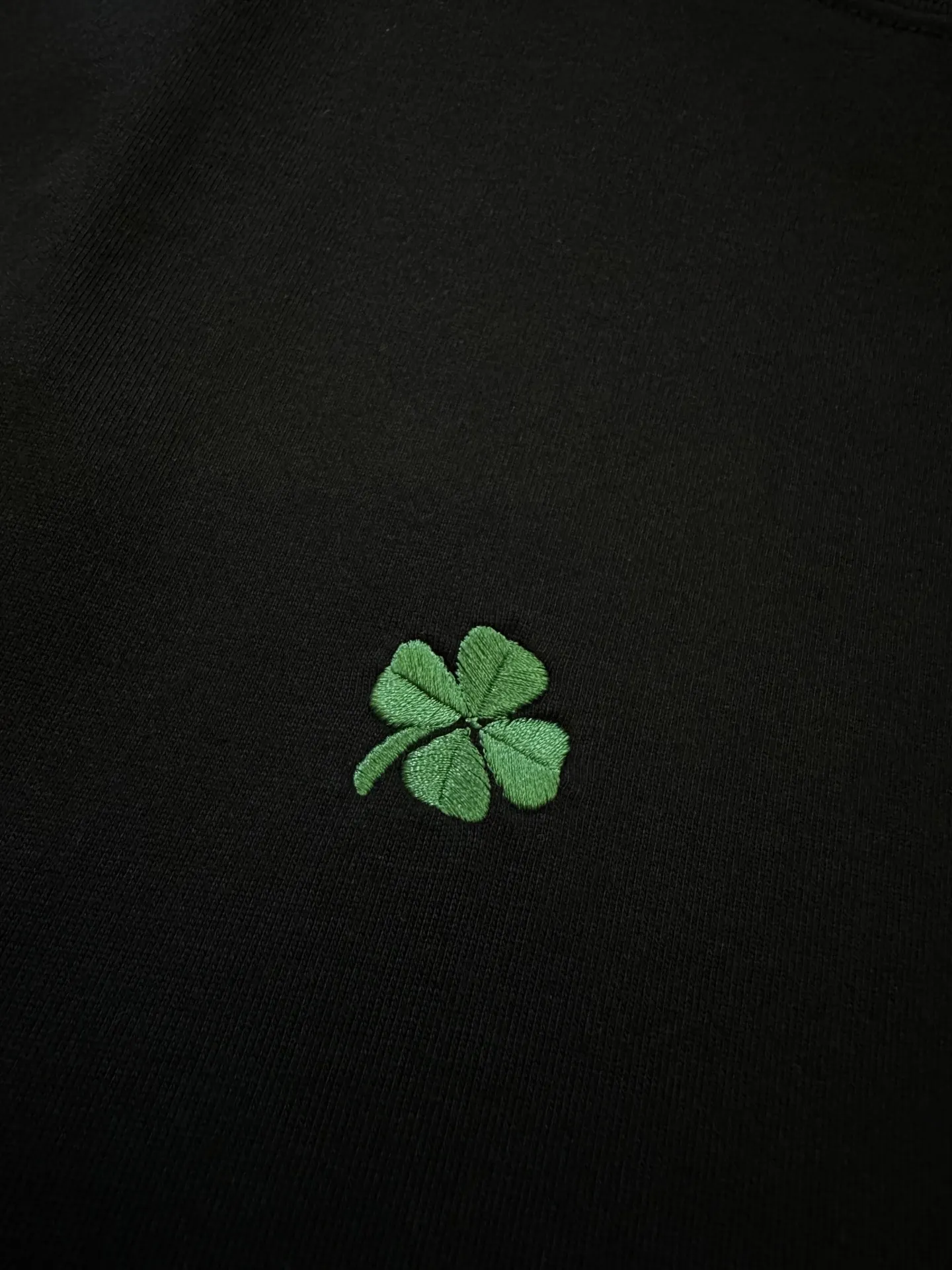 Clover Embroidered Cotton T-Shirt D22012403 — view 8