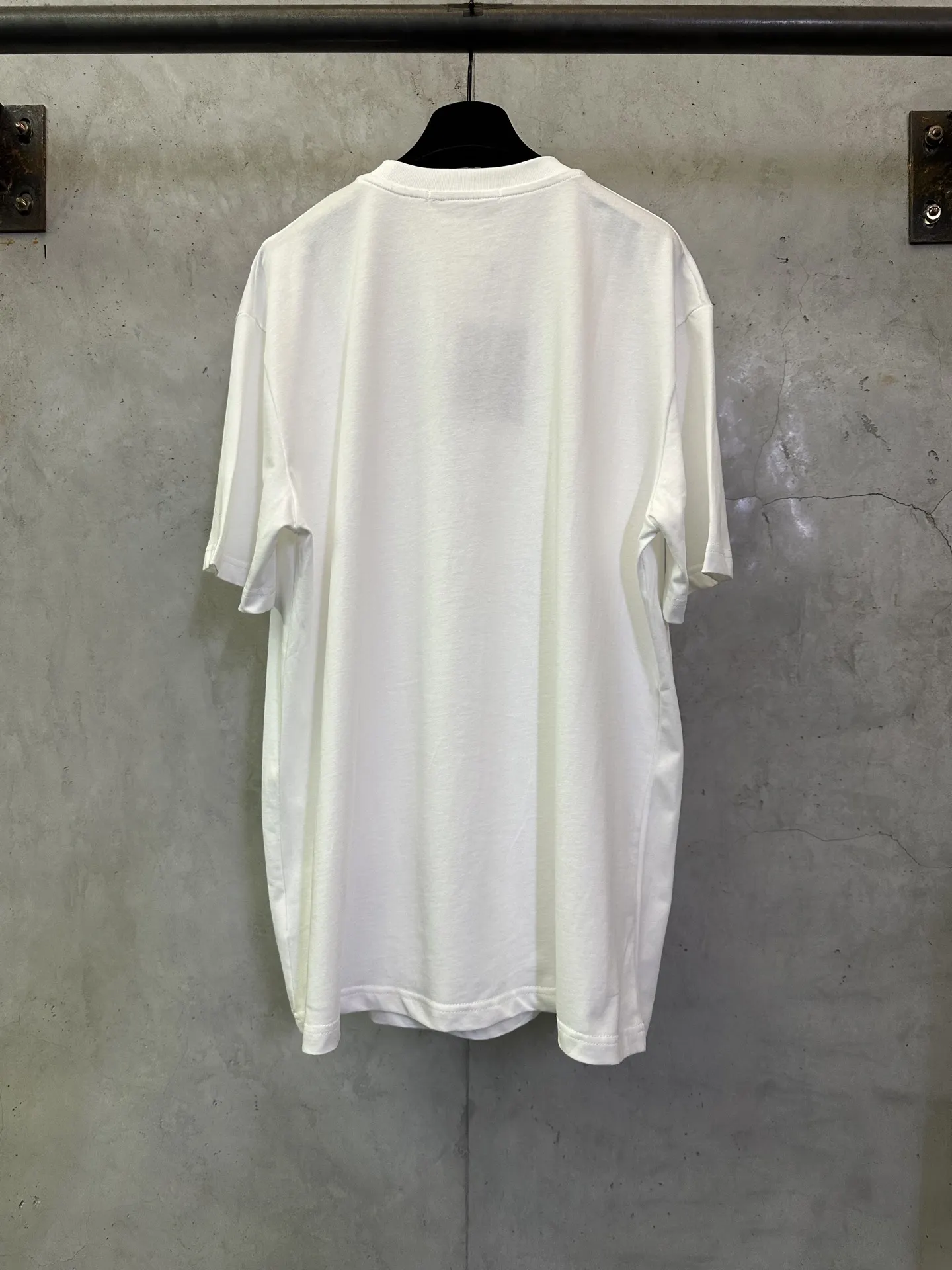 Mountain Flocked Logo Cotton T-Shirt D22012480 — view 2