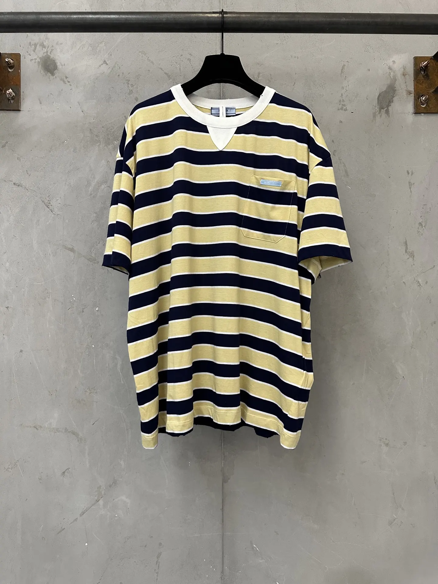 Bayadere Striped Cotton T-Shirt D22018926