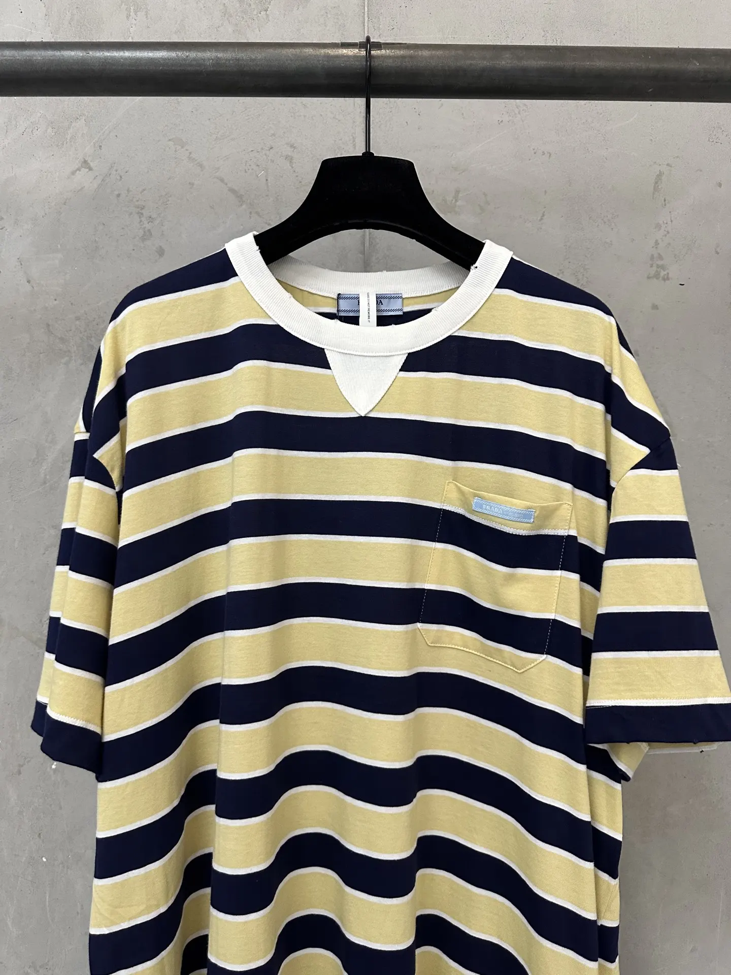 Bayadere Striped Cotton T-Shirt D22018926 — view 3