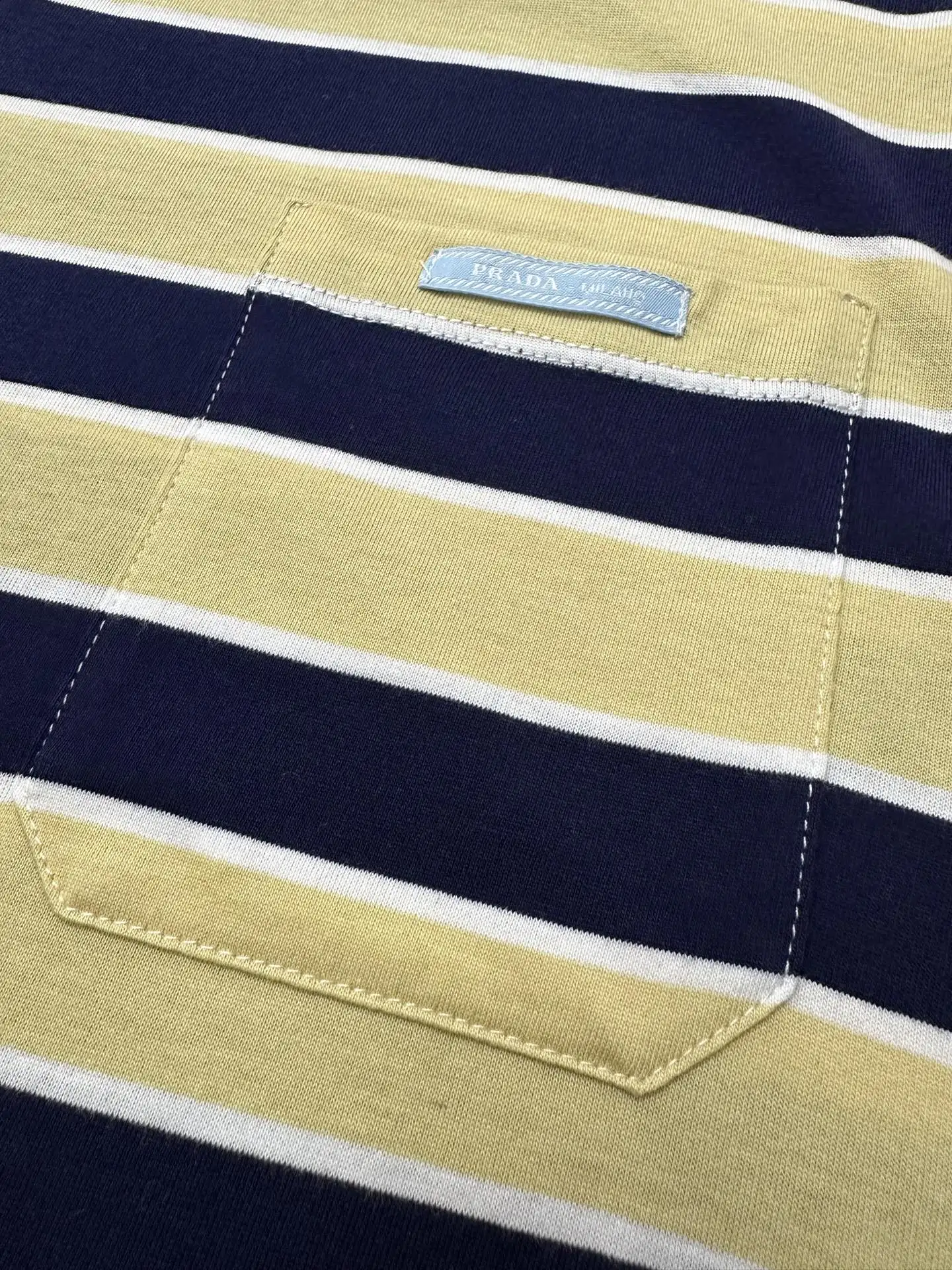 Bayadere Striped Cotton T-Shirt D22018926 — view 8