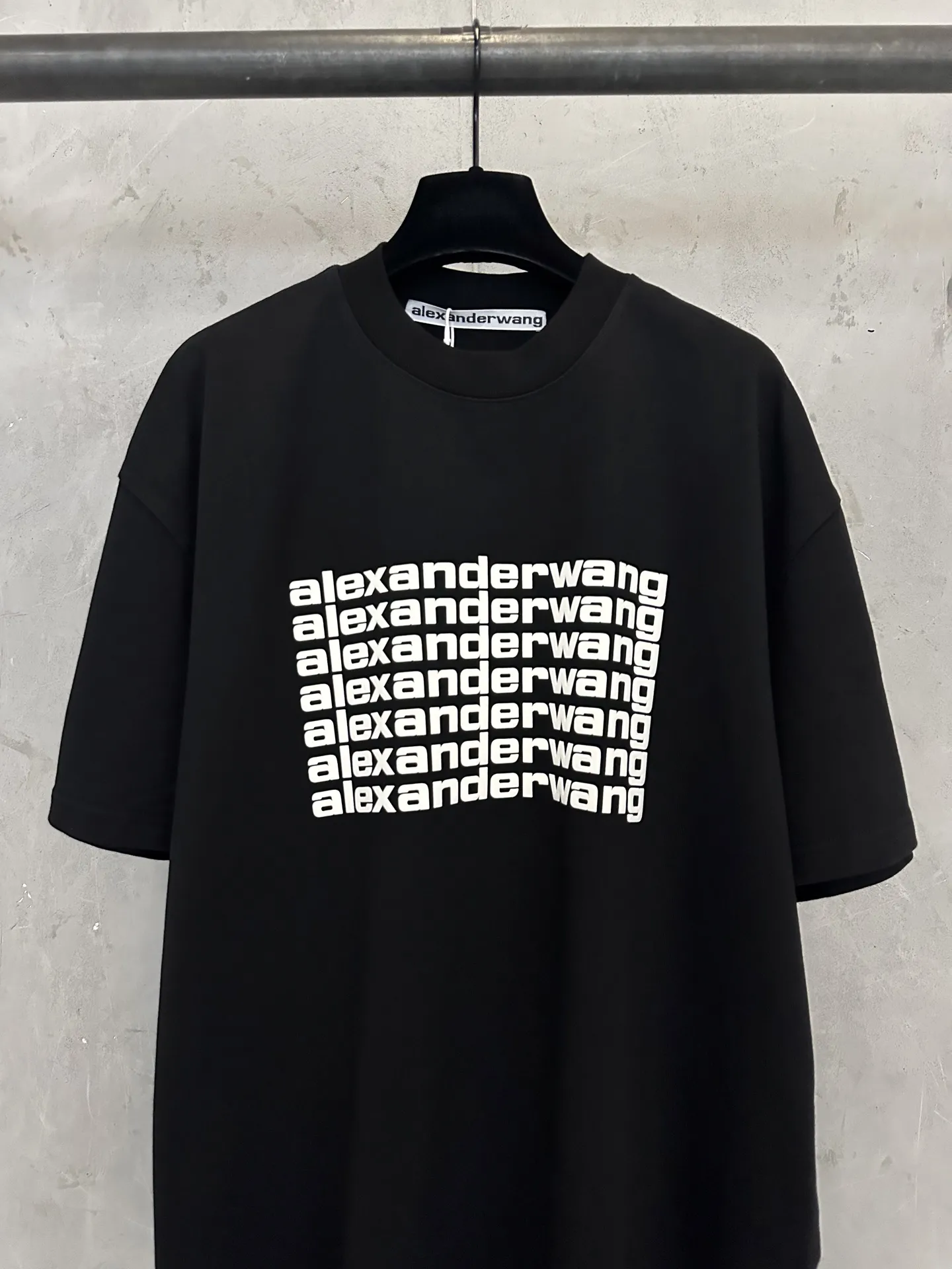 Logo Puff-Print Heavyweight Cotton T-Shirt D22011890 — view 3