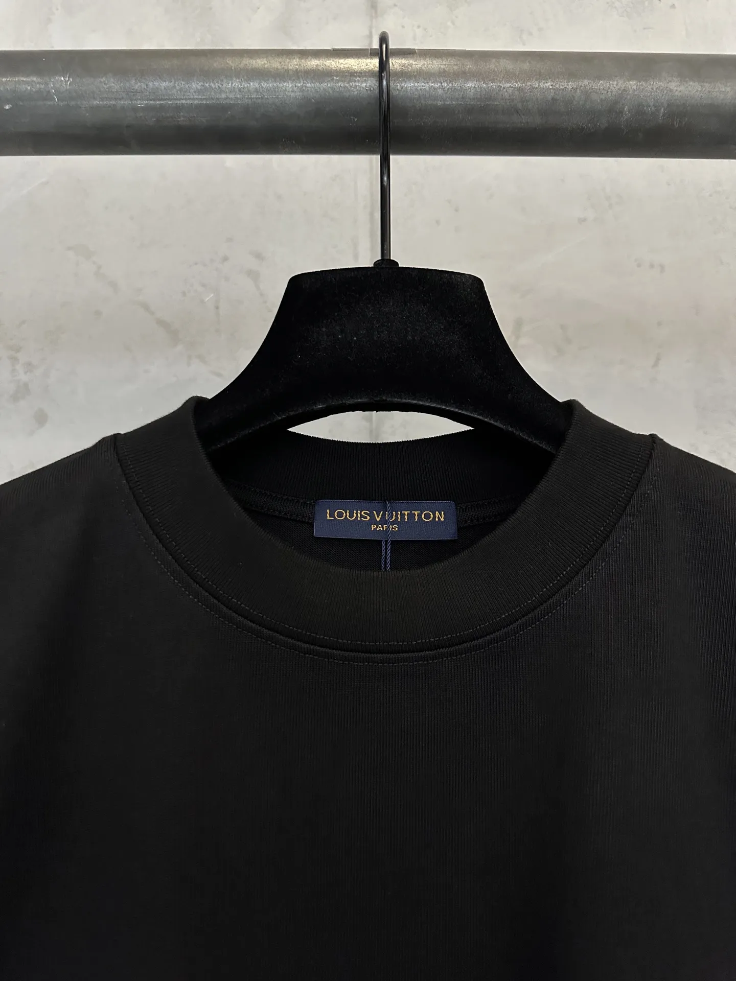 Leather Patch Heavyweight Cotton T-Shirt D22011896 — view 7