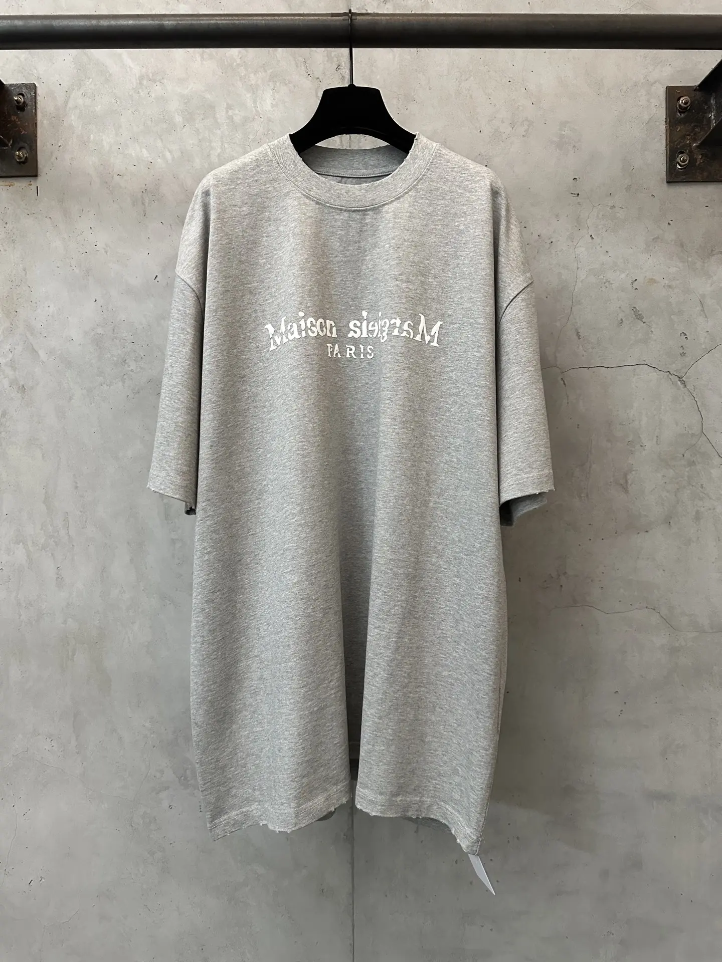 Logo Print Heavyweight Cotton T-Shirt D22011930
