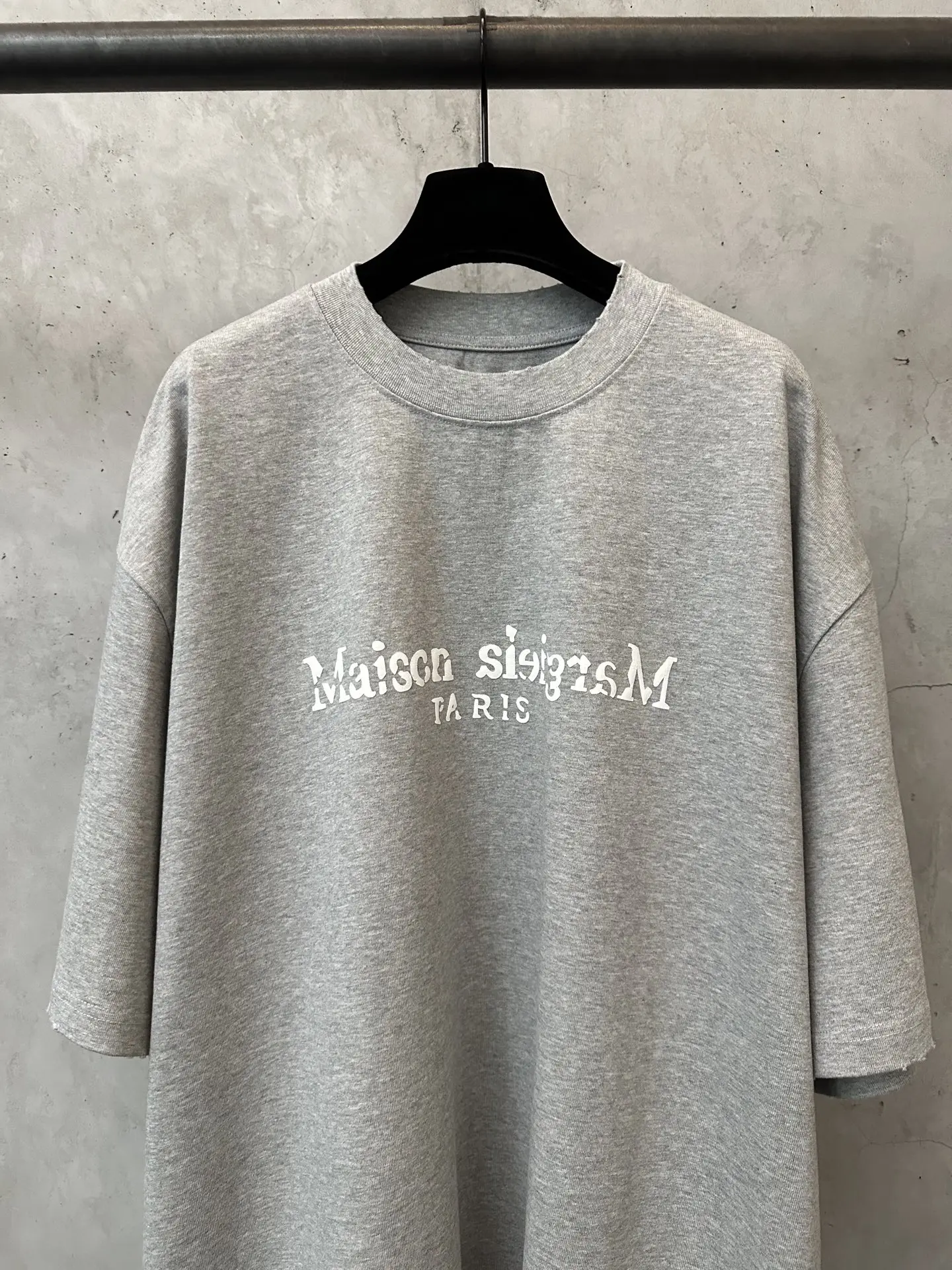 Logo Print Heavyweight Cotton T-Shirt D22011930 — view 3