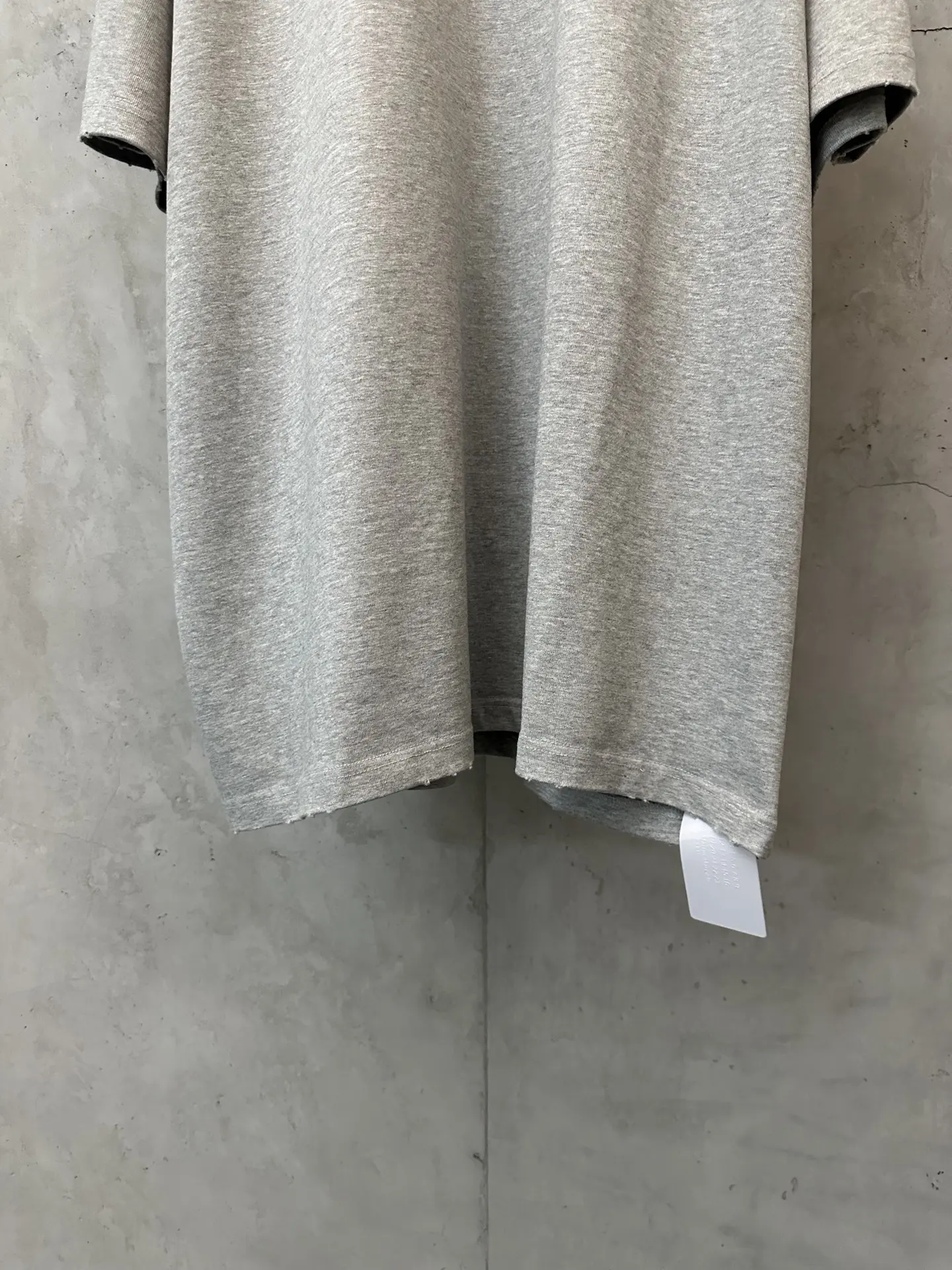 Logo Print Heavyweight Cotton T-Shirt D22011930 — view 4