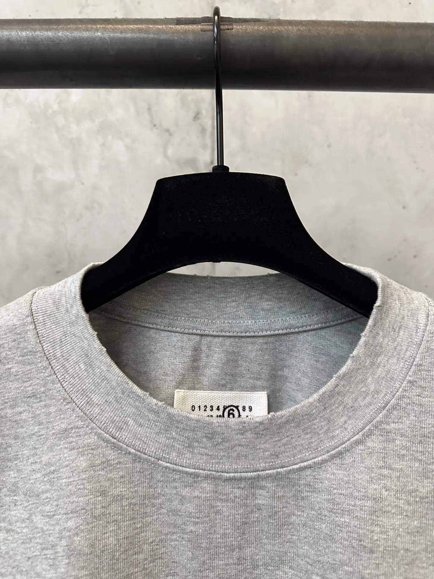 Logo Print Heavyweight Cotton T-Shirt D22011930 — view 7