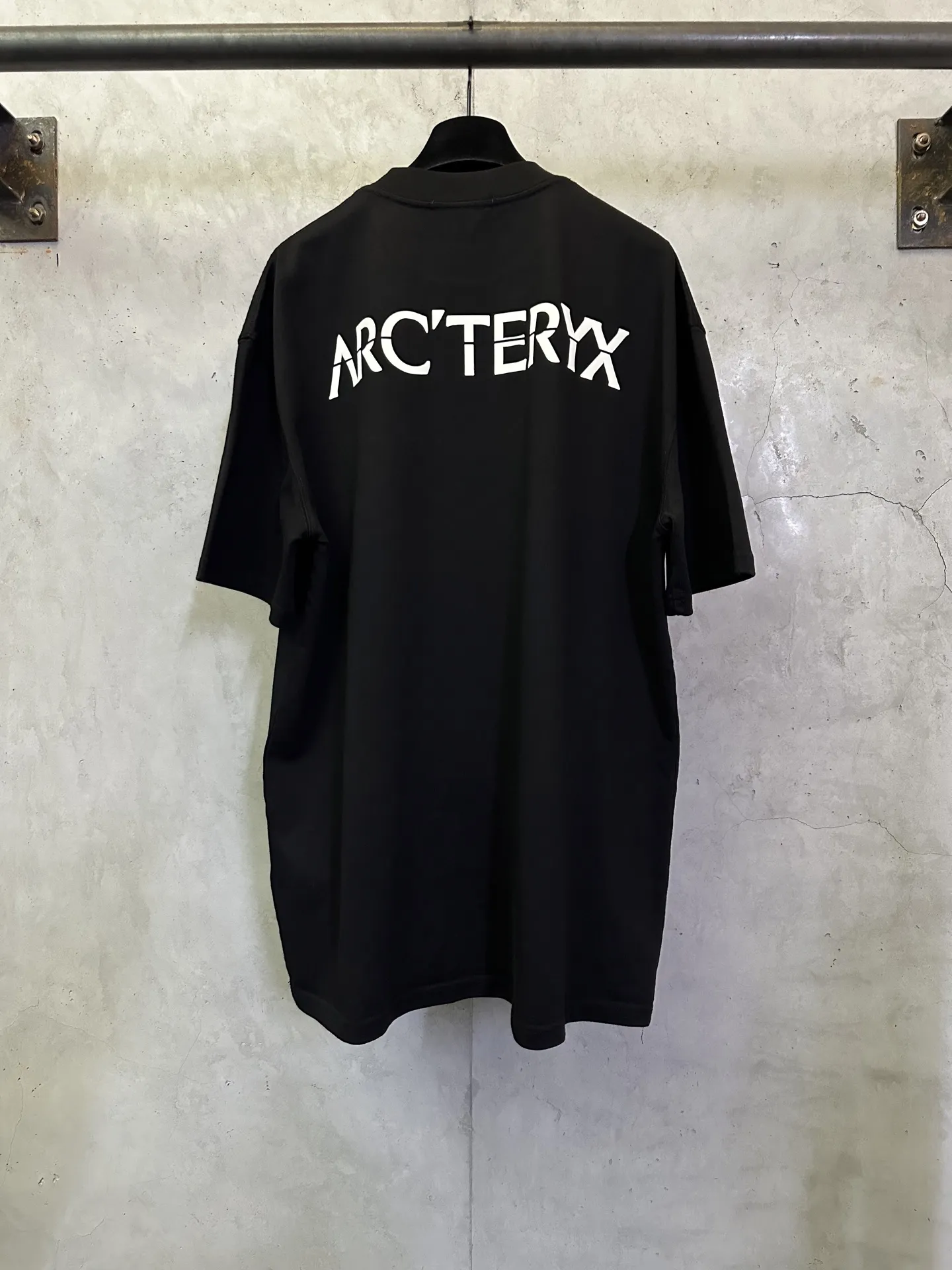 Logo Print Heavyweight Cotton T-Shirt D22012341 — view 2