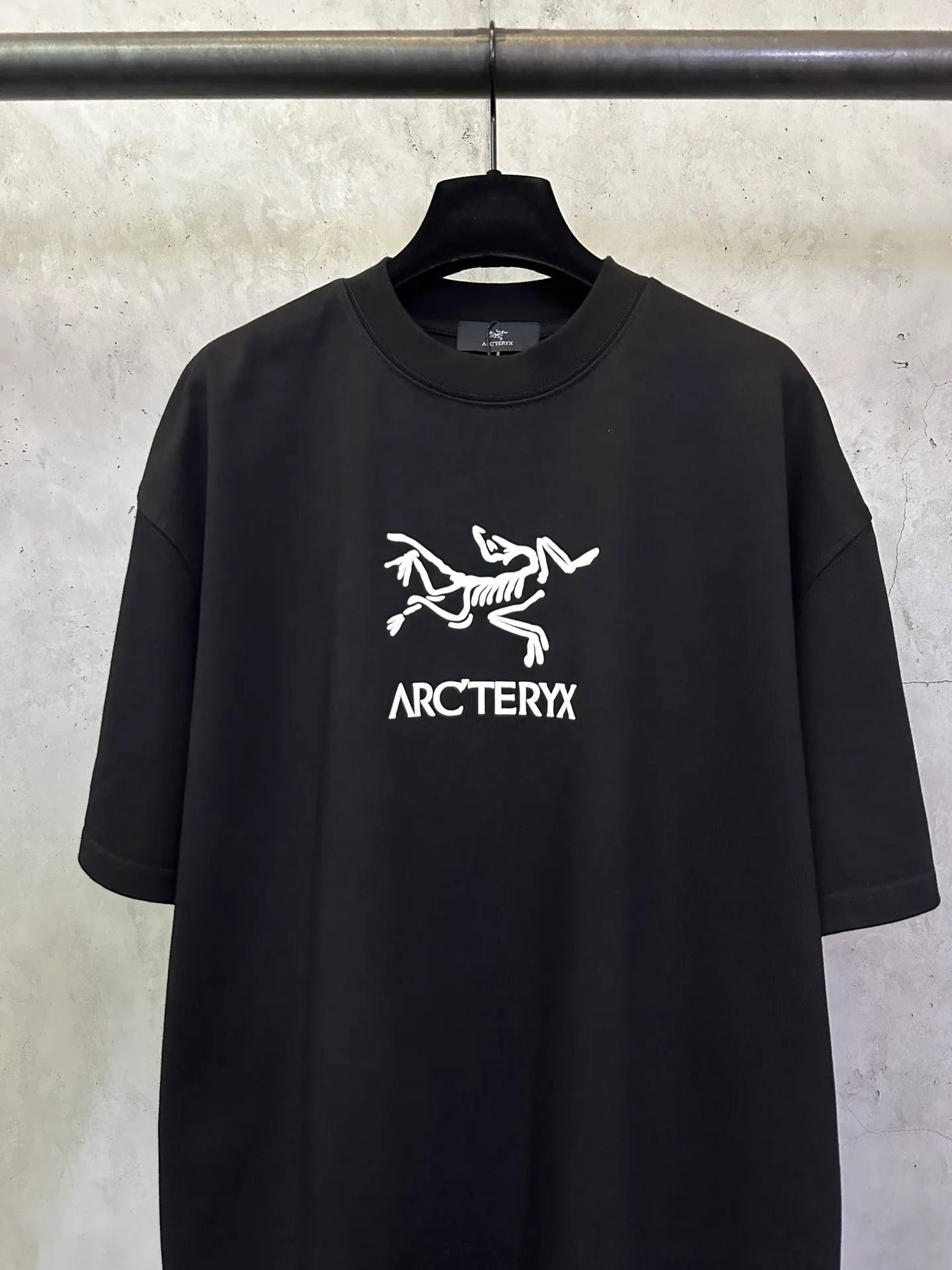 Logo Print Heavyweight Cotton T-Shirt D22012341 — view 3