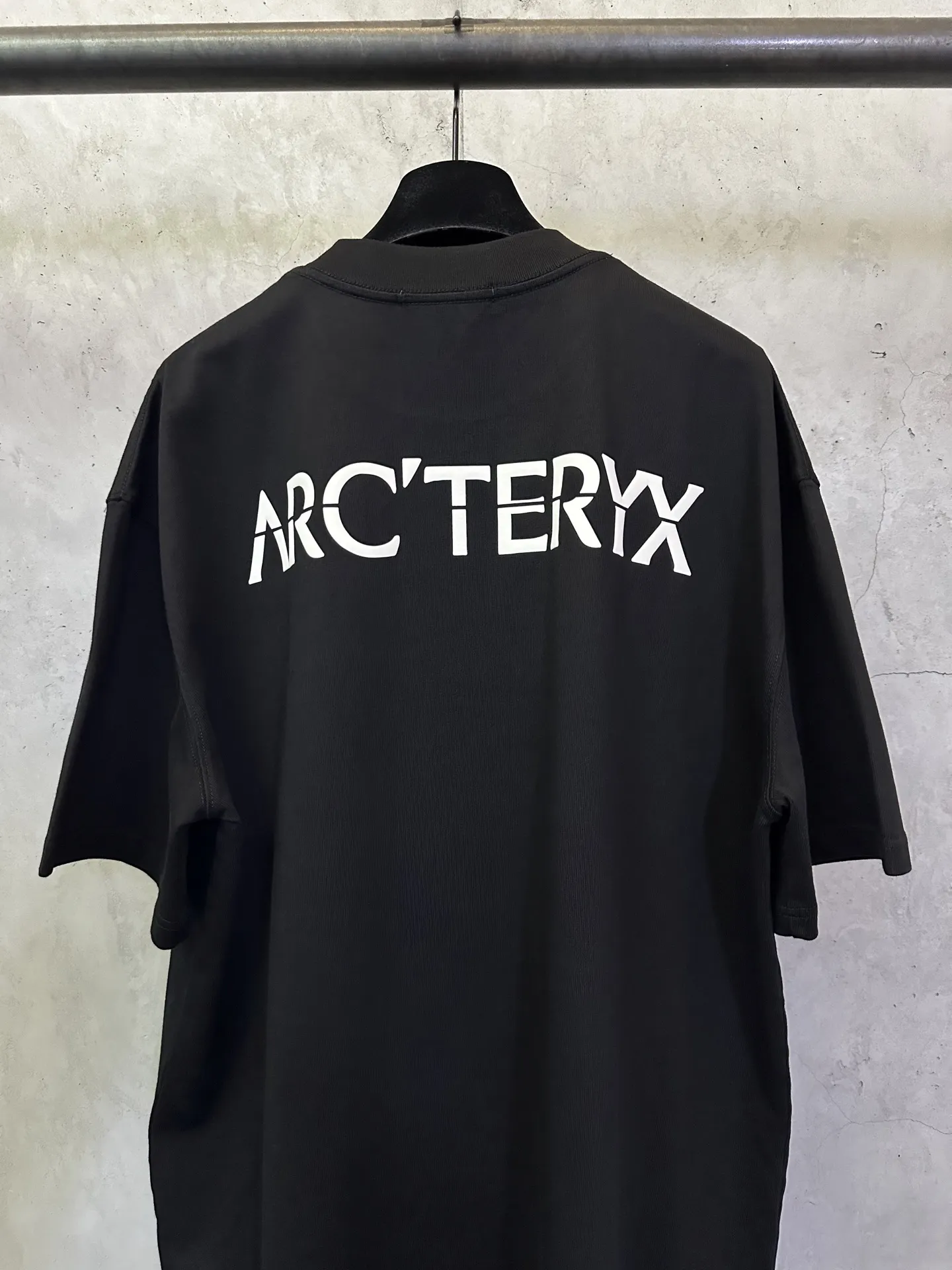 Logo Print Heavyweight Cotton T-Shirt D22012341 — view 5