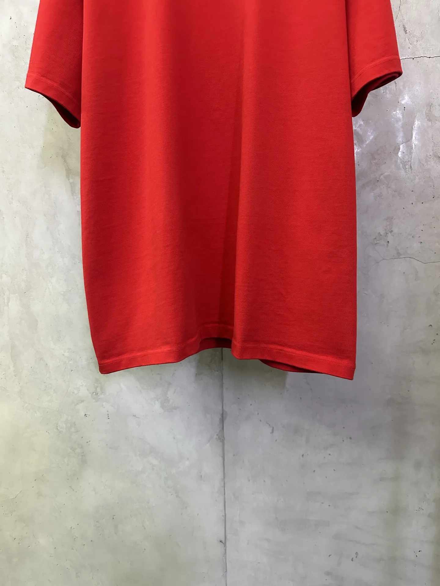 Logo Embroidered Heavyweight Cotton T-Shirt D22015283 — view 4