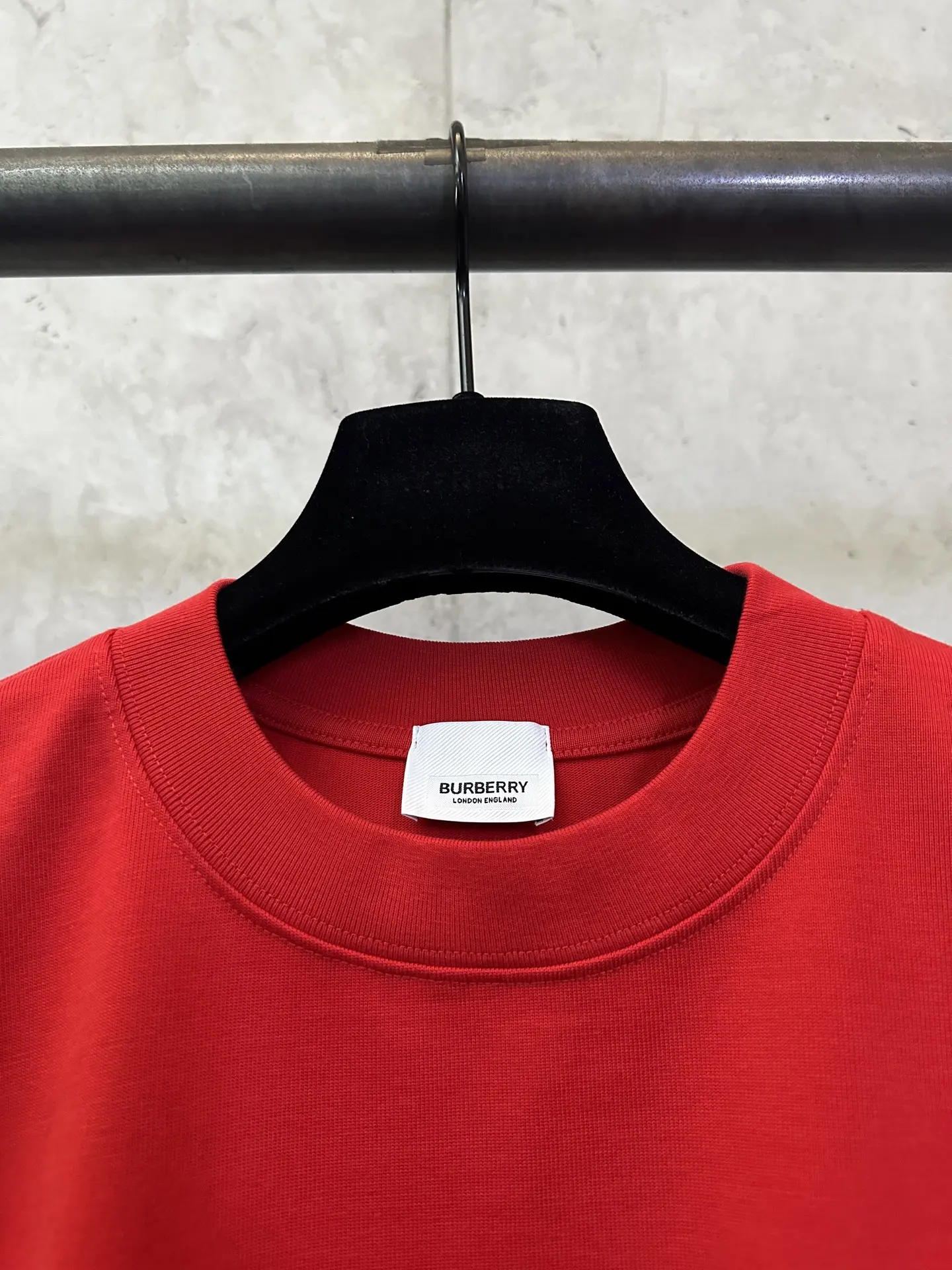 Logo Embroidered Heavyweight Cotton T-Shirt D22015283 — view 7