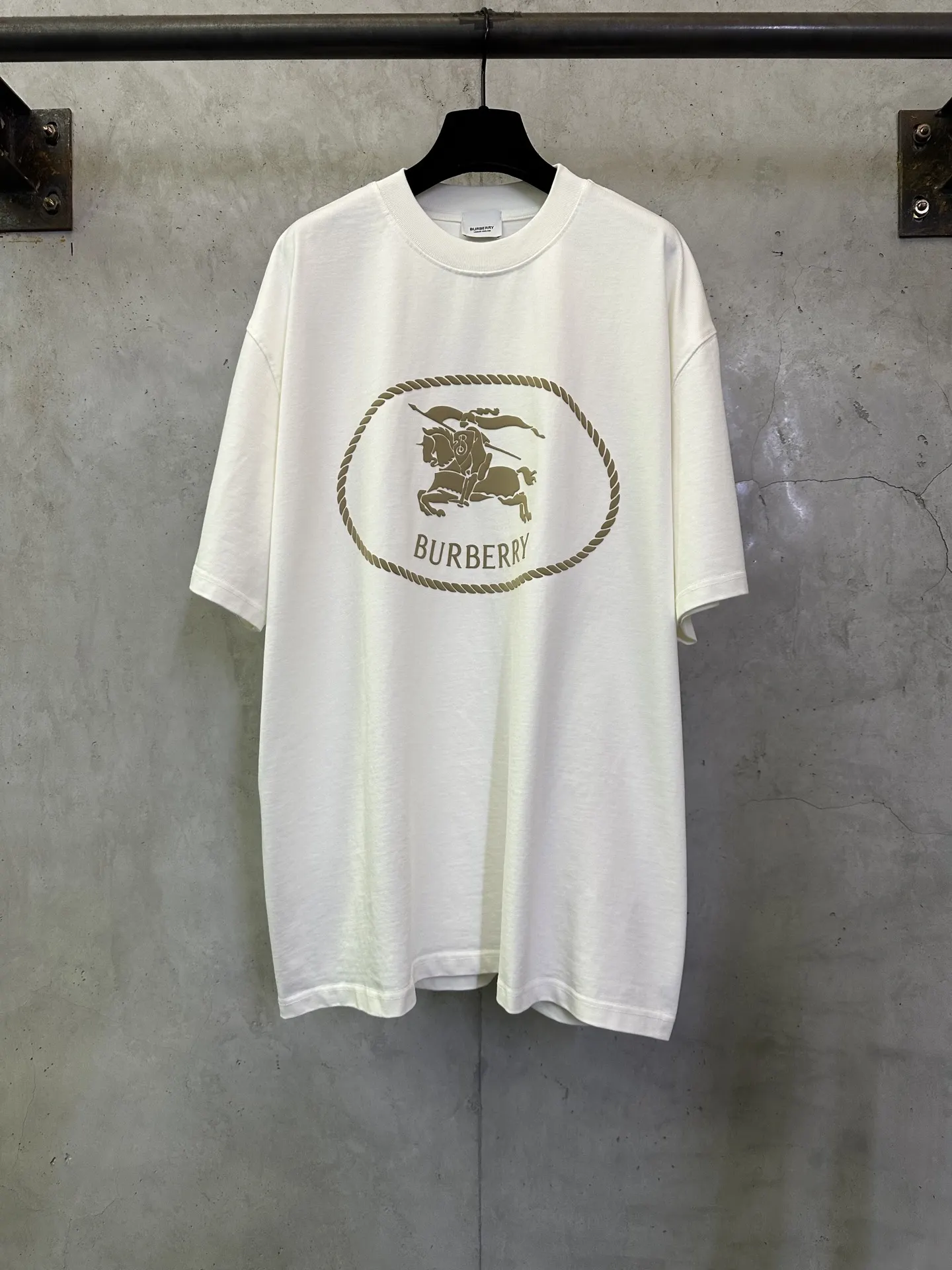 EKD Logo Heavyweight Cotton T-Shirt D22015327