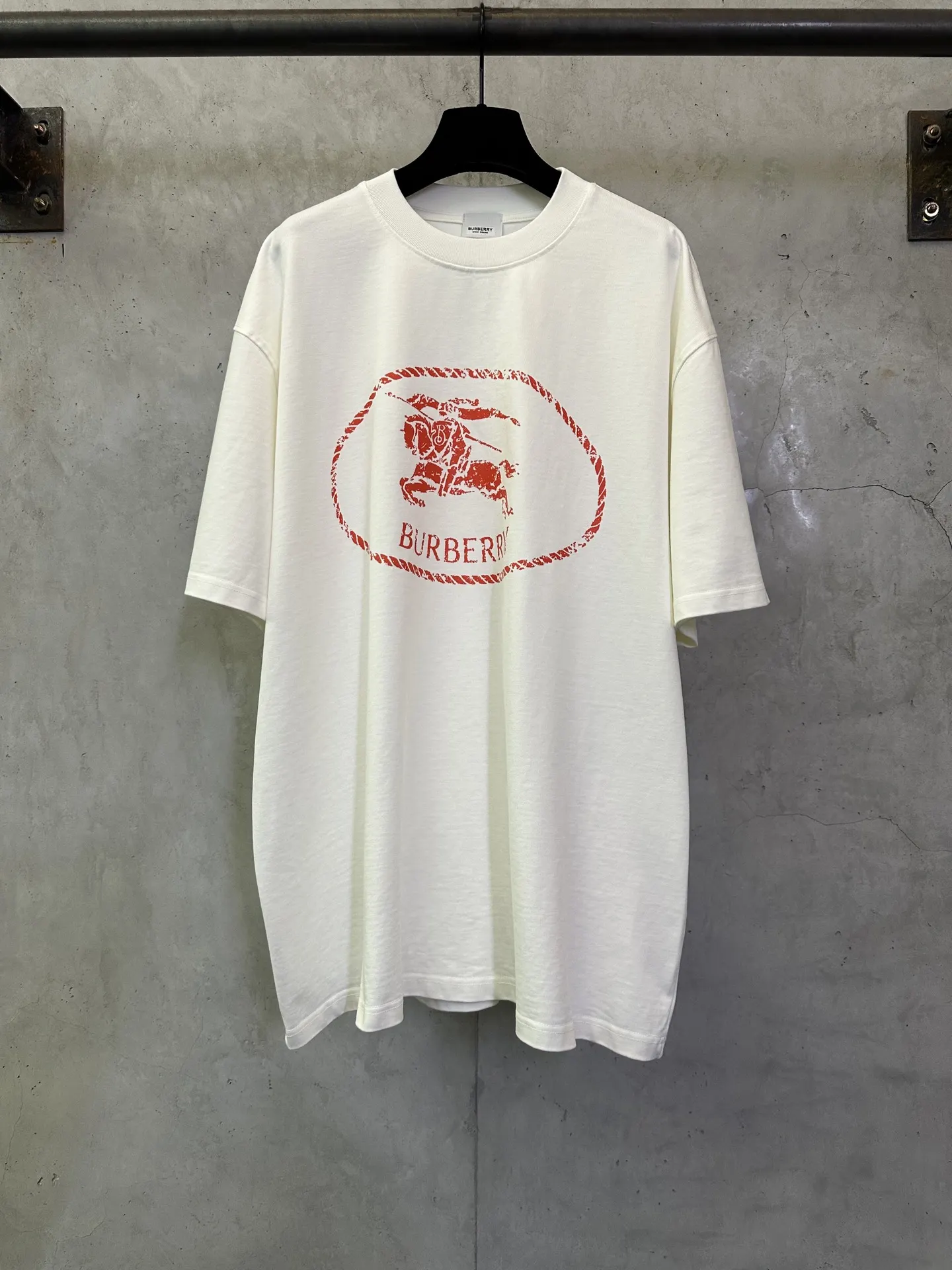 EKD Logo Graphic Heavyweight Cotton T-Shirt D22012472