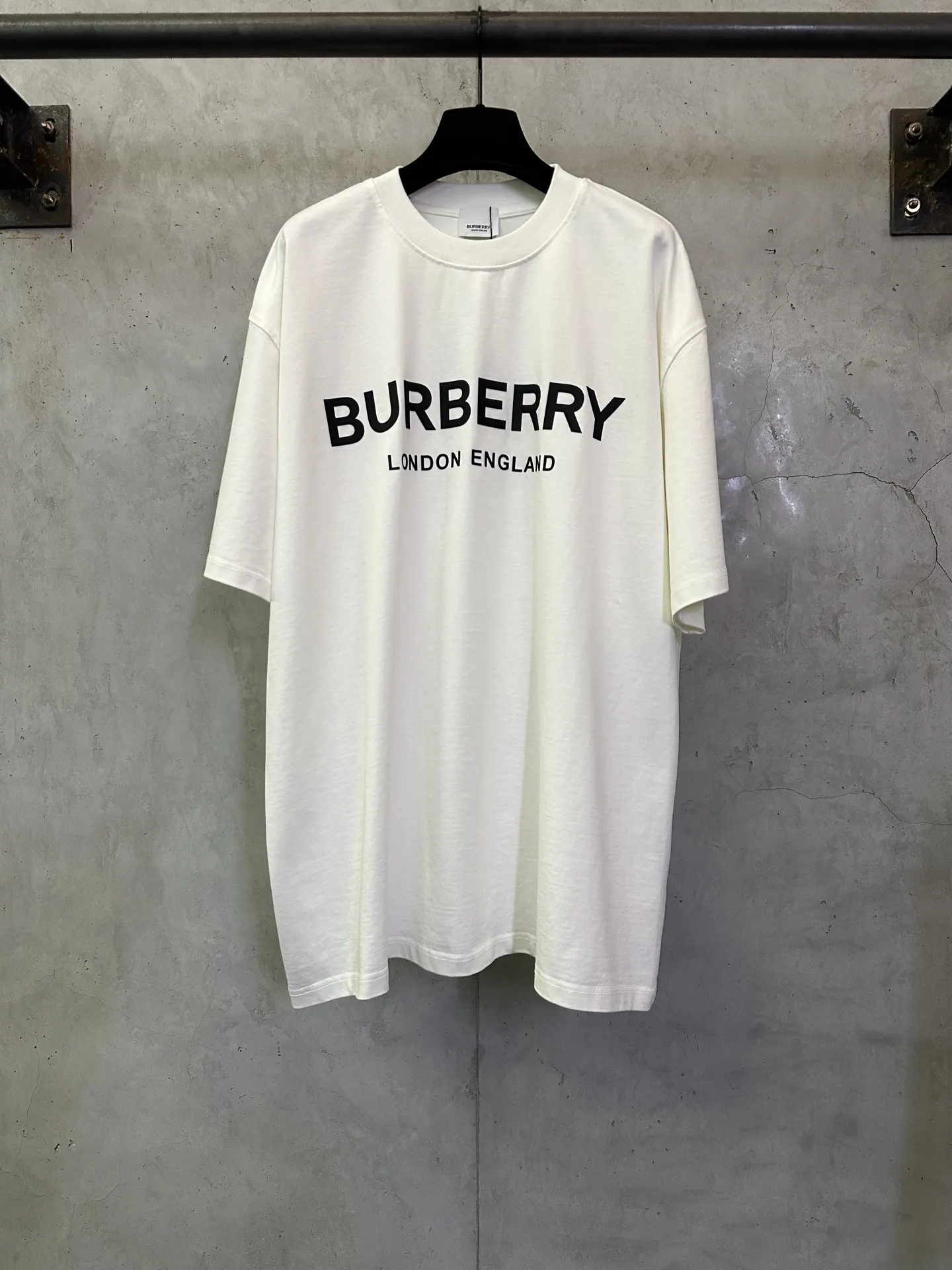 Logo Print Heavyweight Cotton T-Shirt D22012459