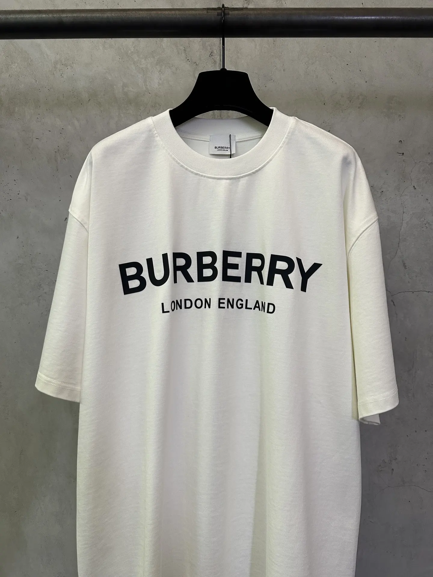 Logo Print Heavyweight Cotton T-Shirt D22012459 — view 3