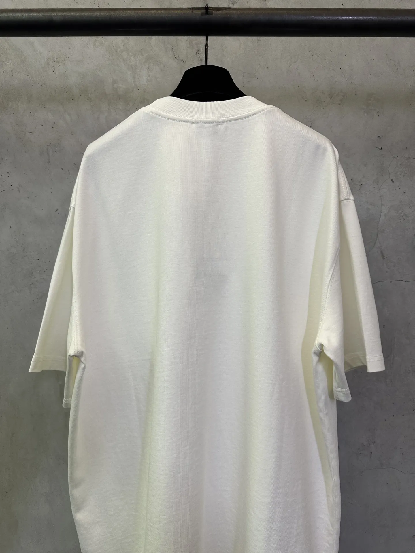 Logo Print Heavyweight Cotton T-Shirt D22012459 — view 5
